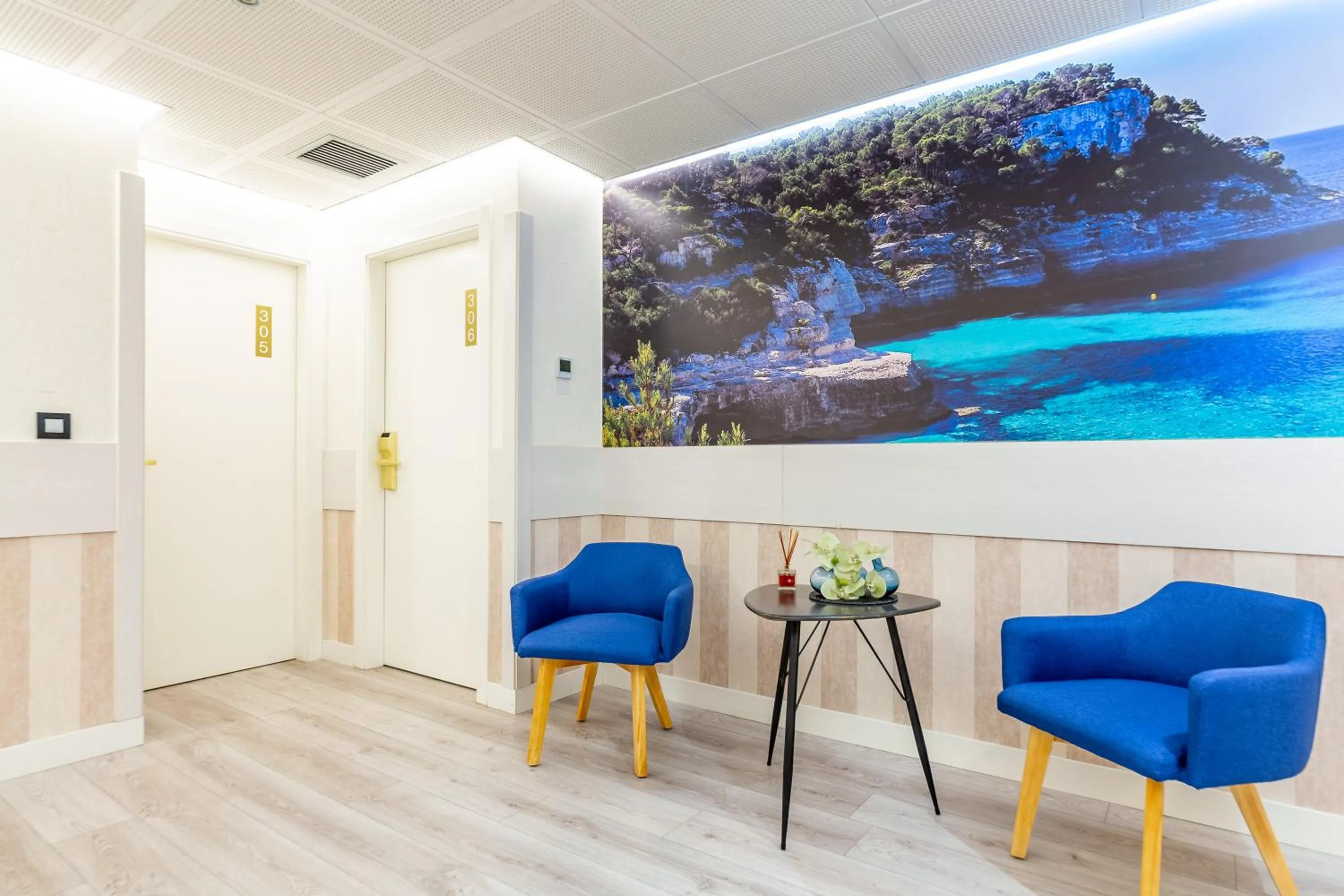 Living room in Hotel Atlántico Vigo