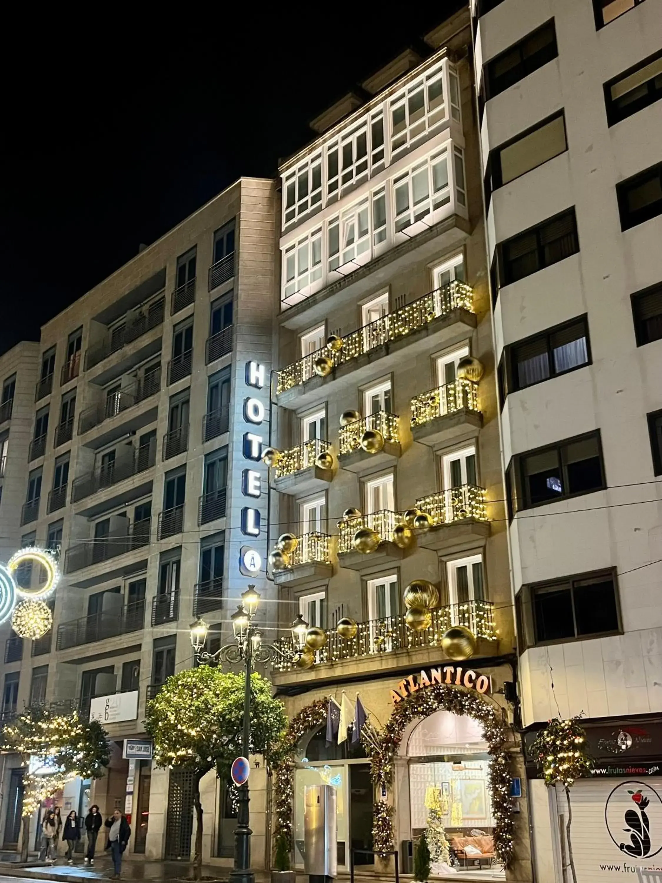 Property building in Hotel Atlántico Vigo Property building in Hotel Atlántico Vigo