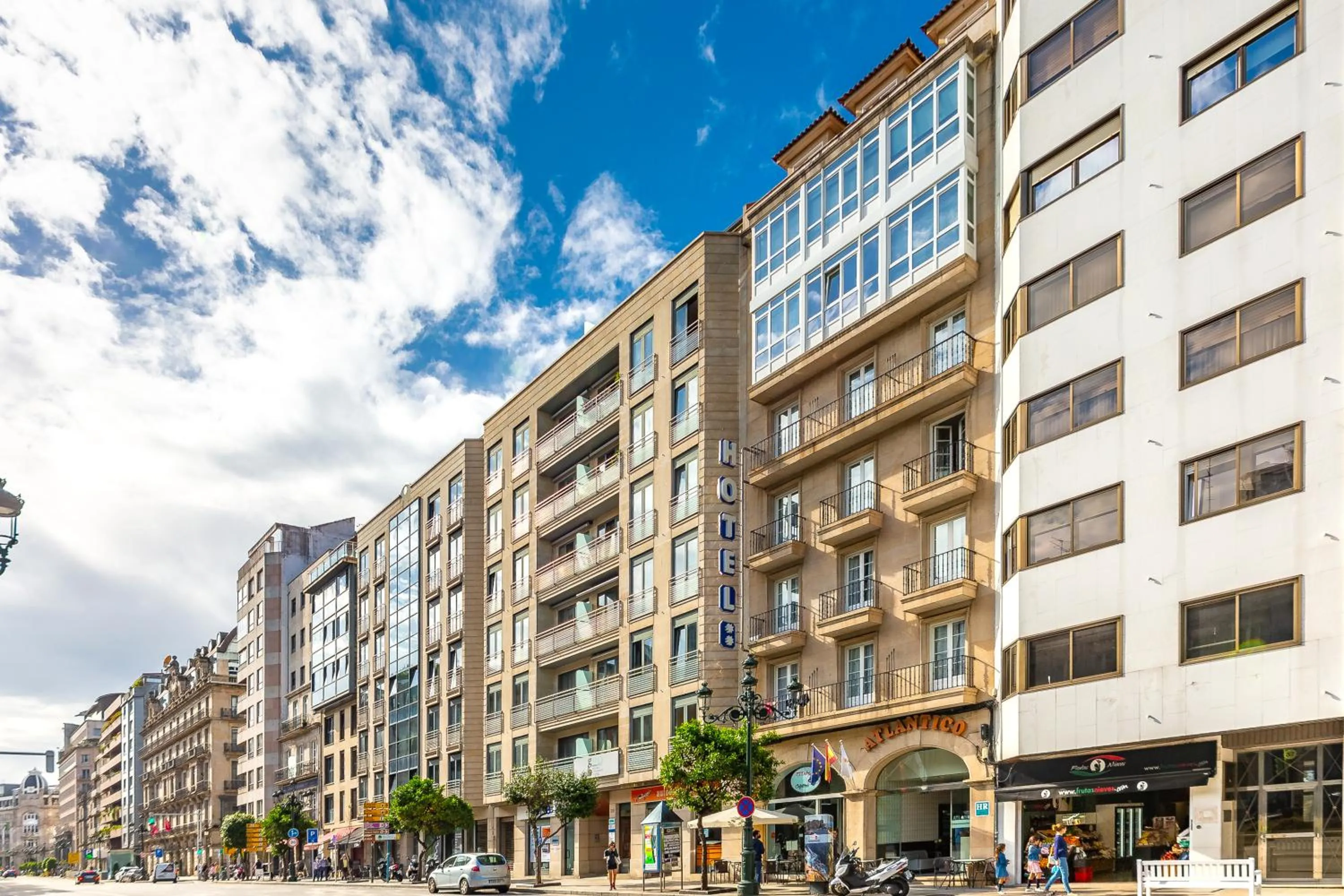 Property building in Hotel Atlántico Vigo