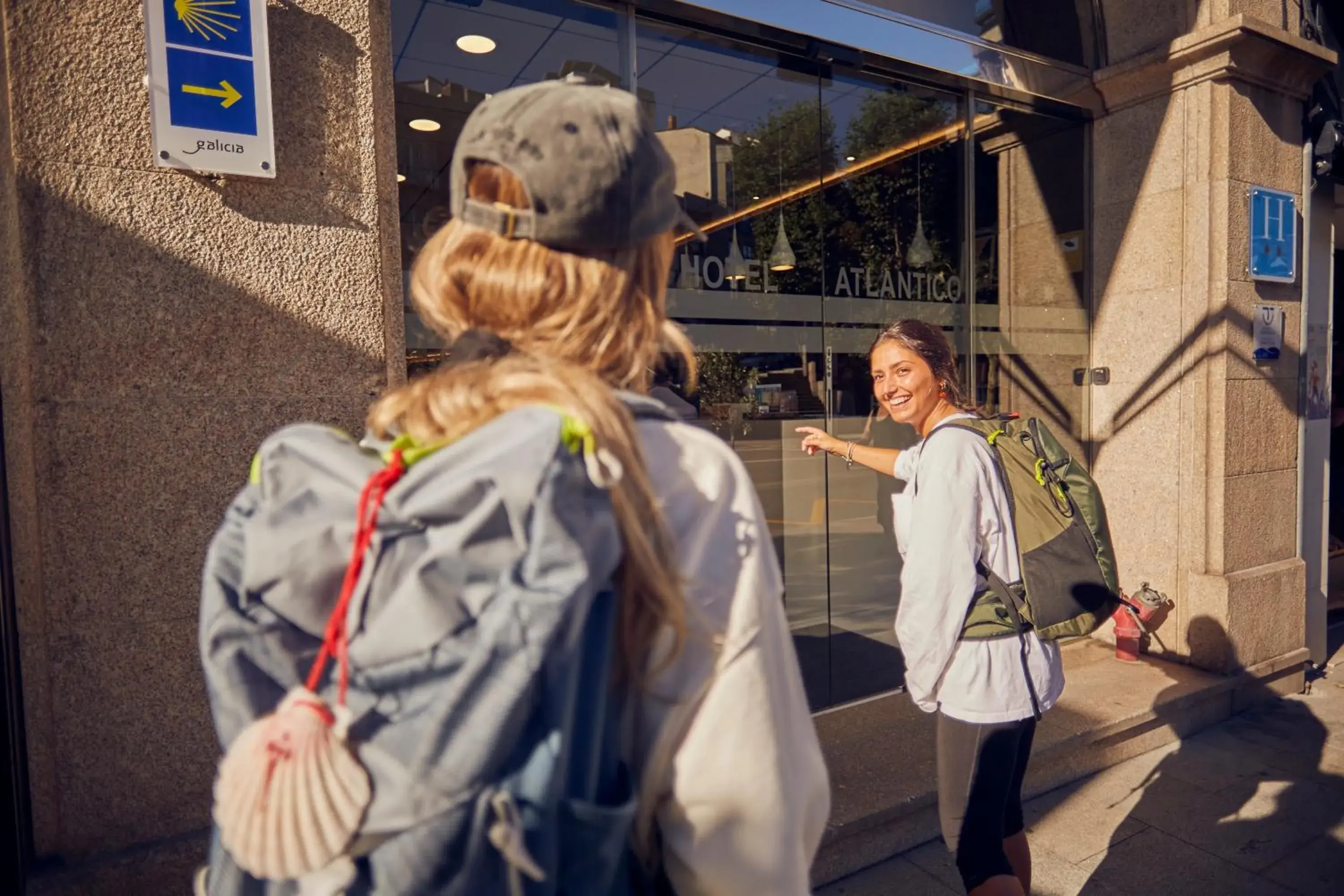 Lobby or reception in Hotel Atlántico Vigo Lobby or reception in Hotel Atlántico Vigo
