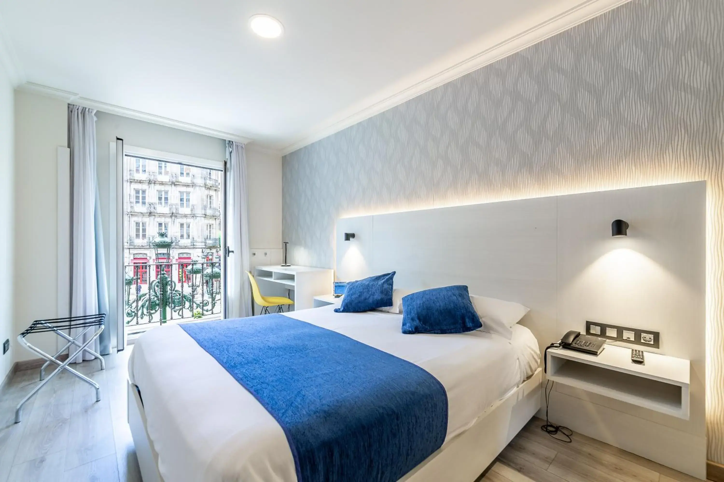 Bed in Hotel Atlántico Vigo Bed in Hotel Atlántico Vigo