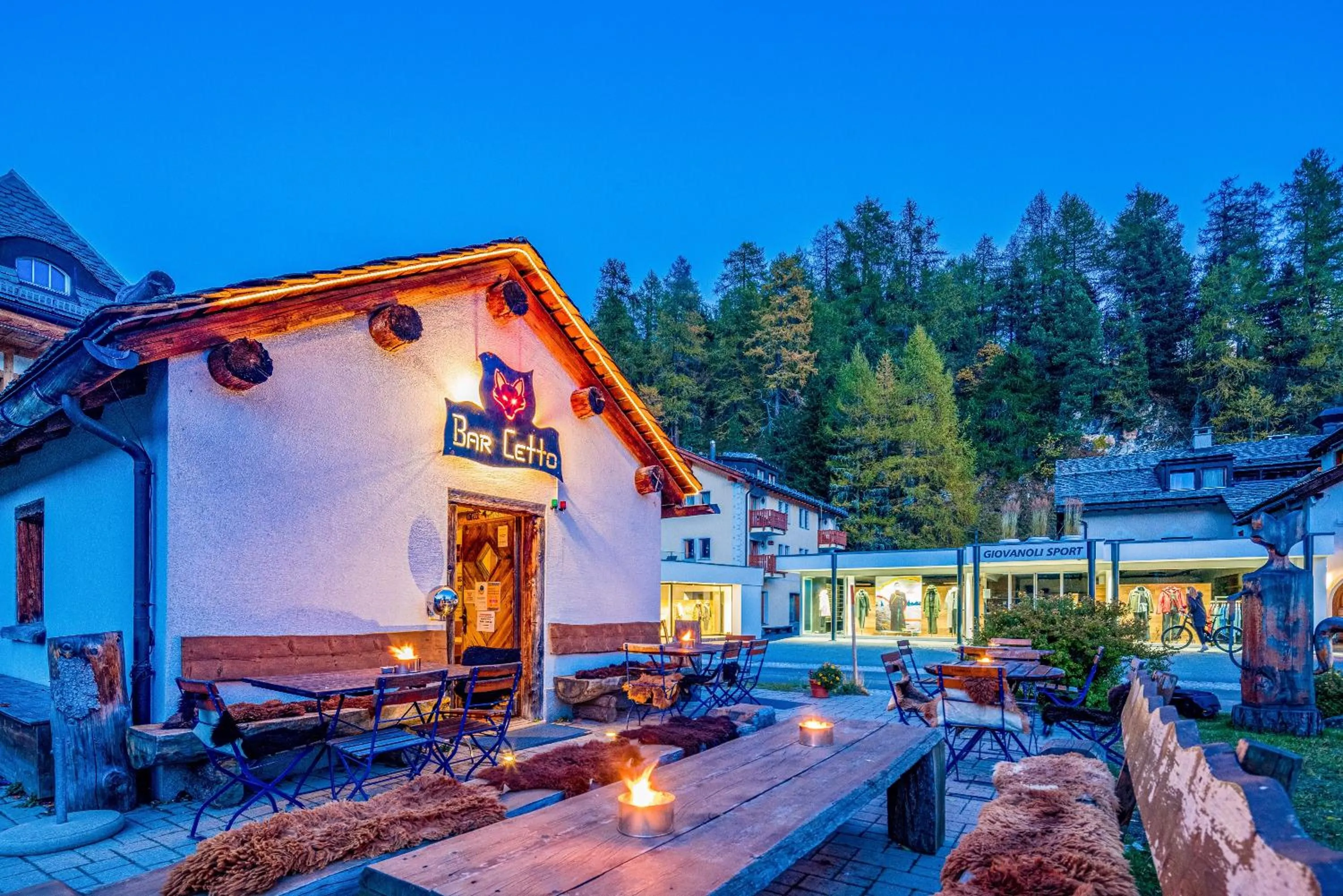 Night in Hotel Seraina