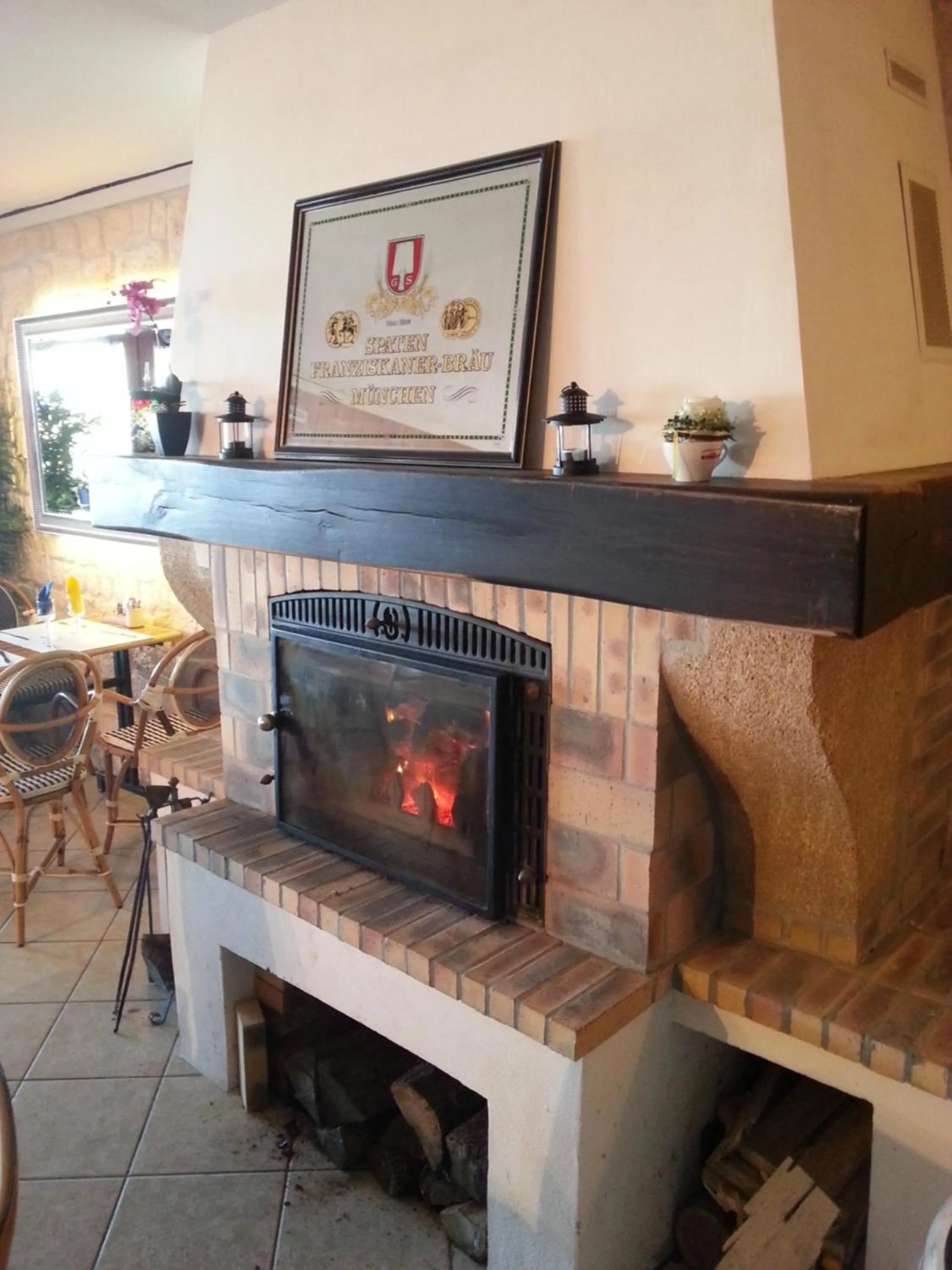 Decorative detail in Hotel Cote d'Argent