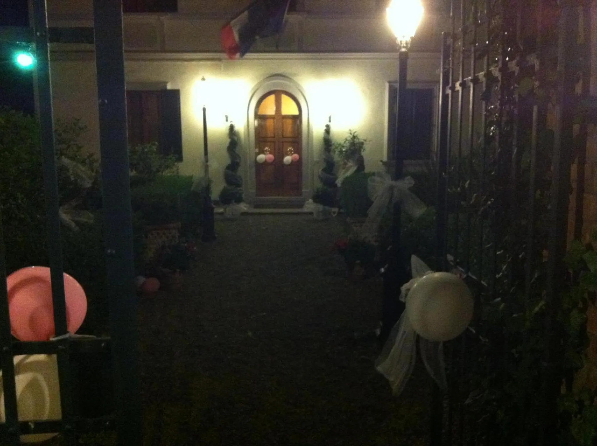 Facade/entrance in Villa Della Certosa