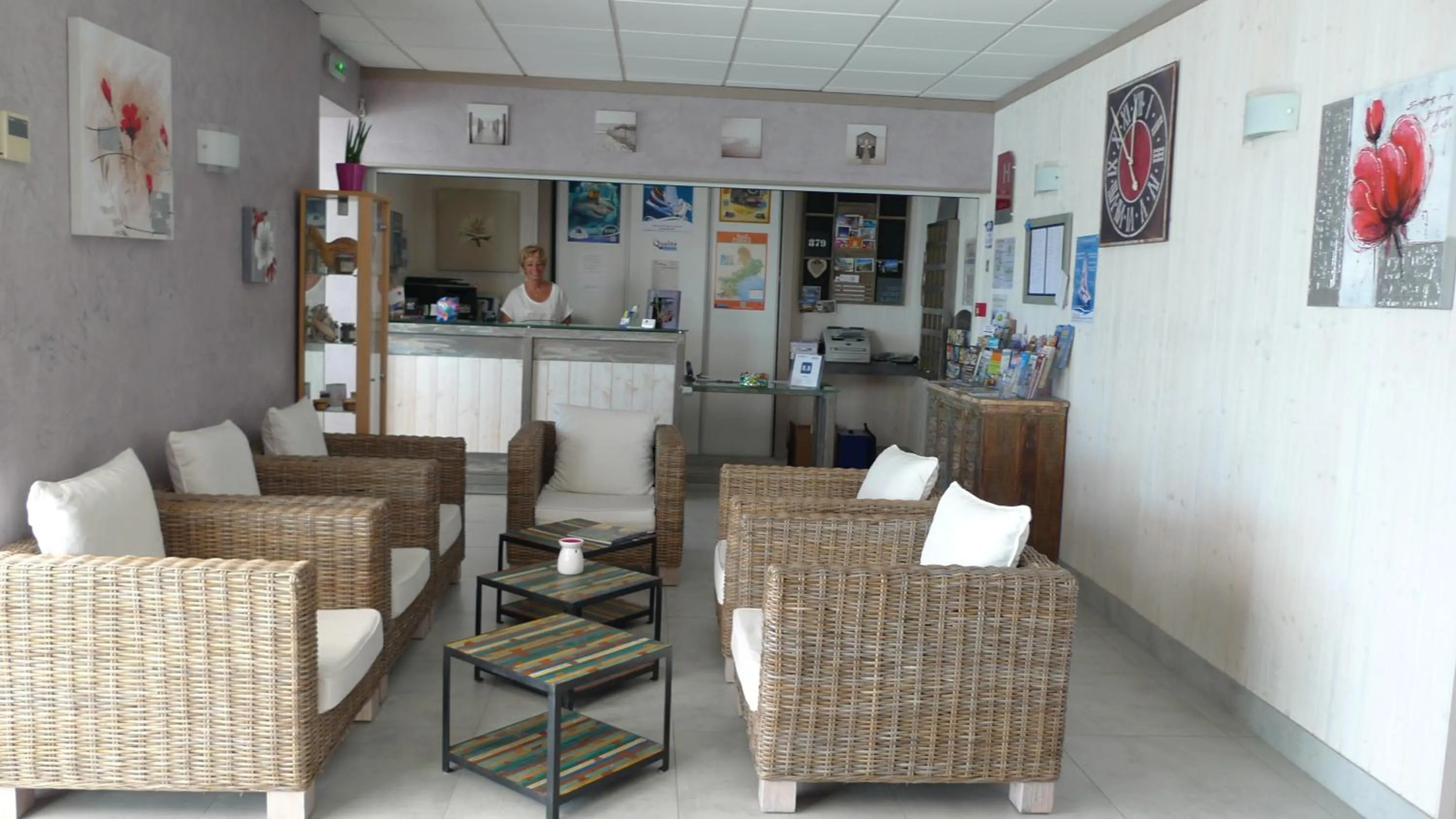 Lobby or reception in Le Maray