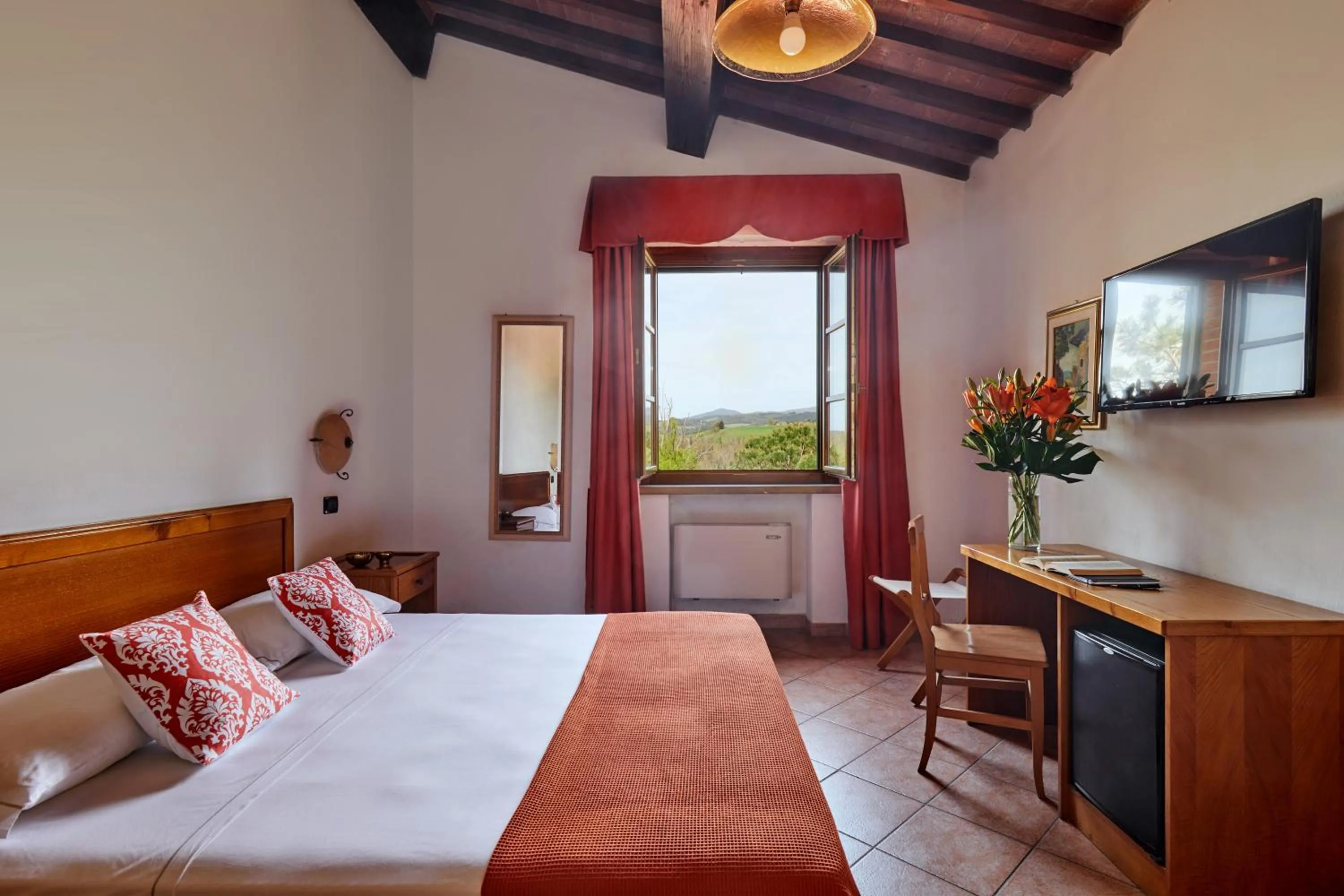 Bed in Hotel Fattoria Belvedere