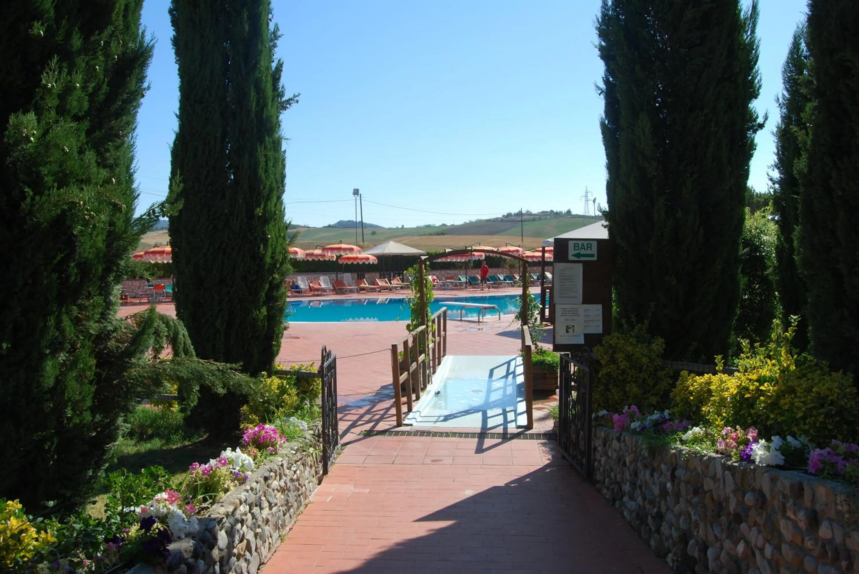 Swimming pool in Hotel Fattoria Belvedere