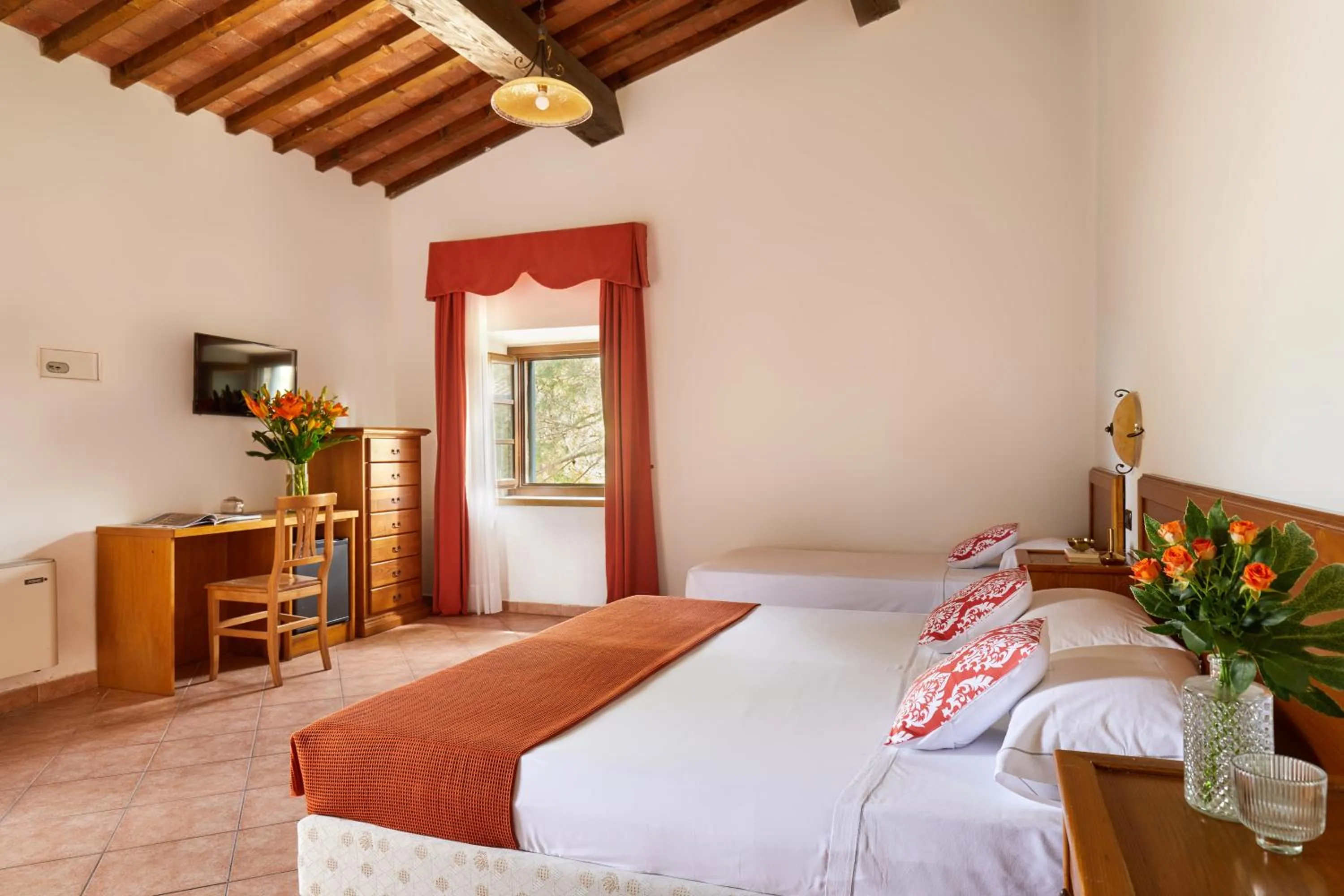 TV and multimedia, Bed in Hotel Fattoria Belvedere