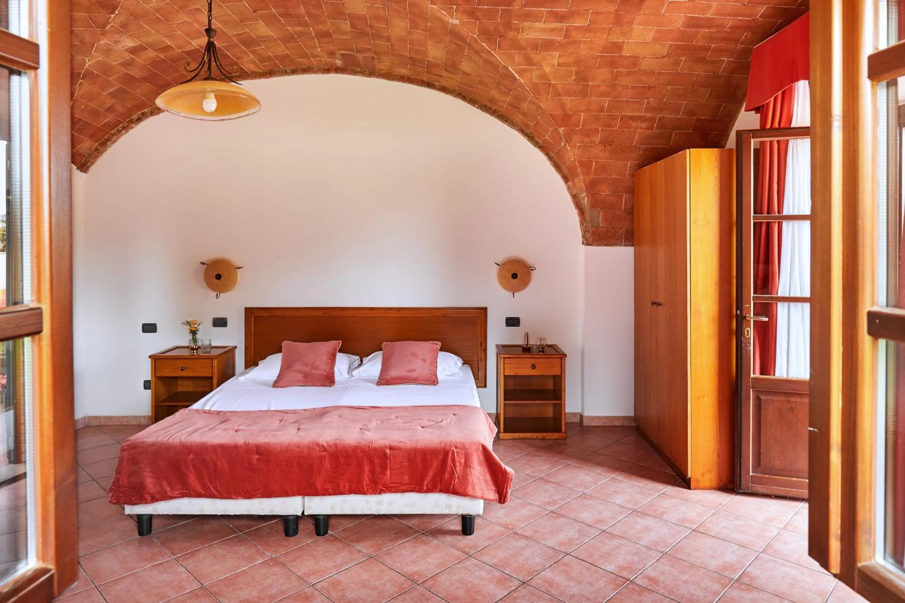 Bed in Hotel Fattoria Belvedere