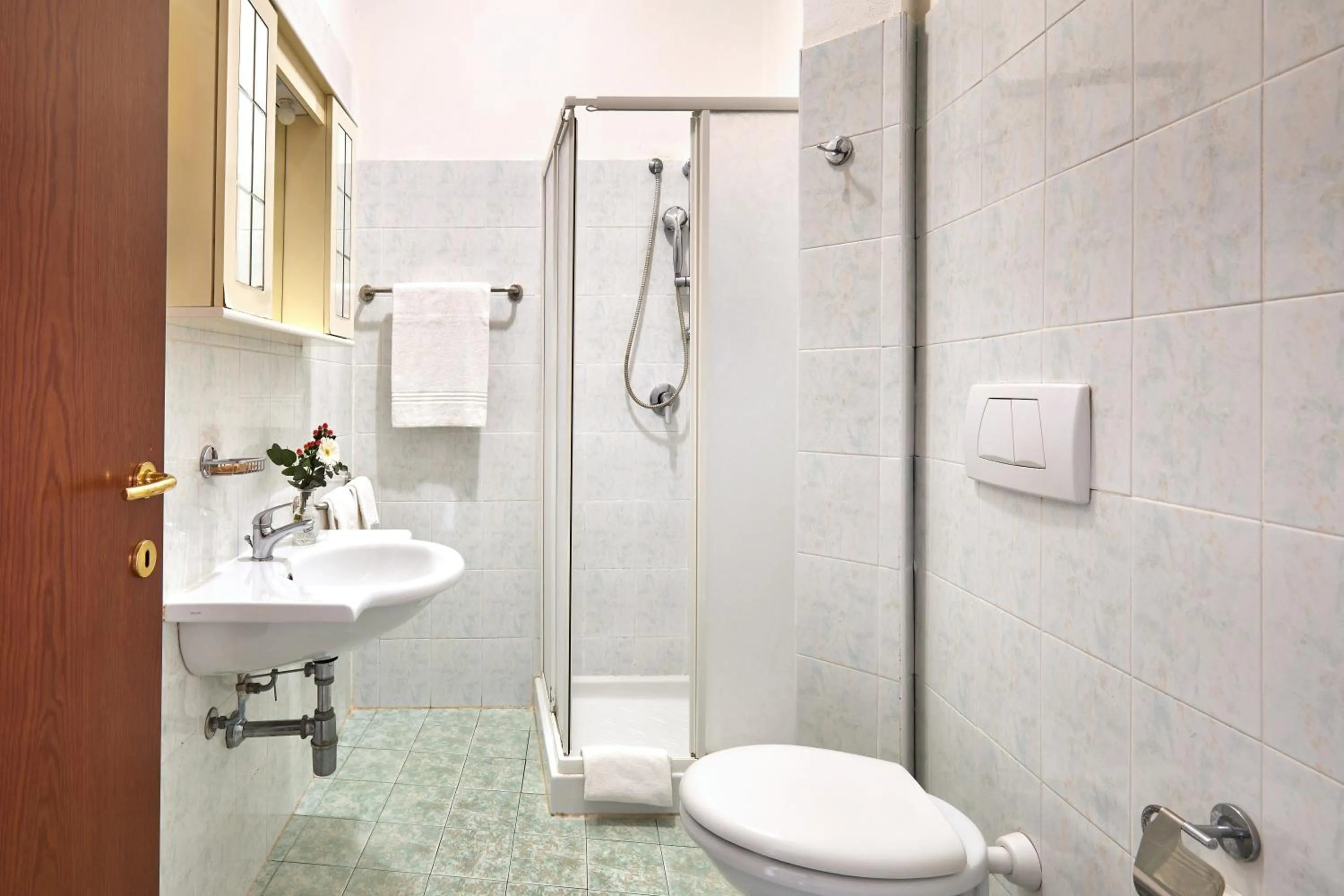 Shower in Hotel Fattoria Belvedere