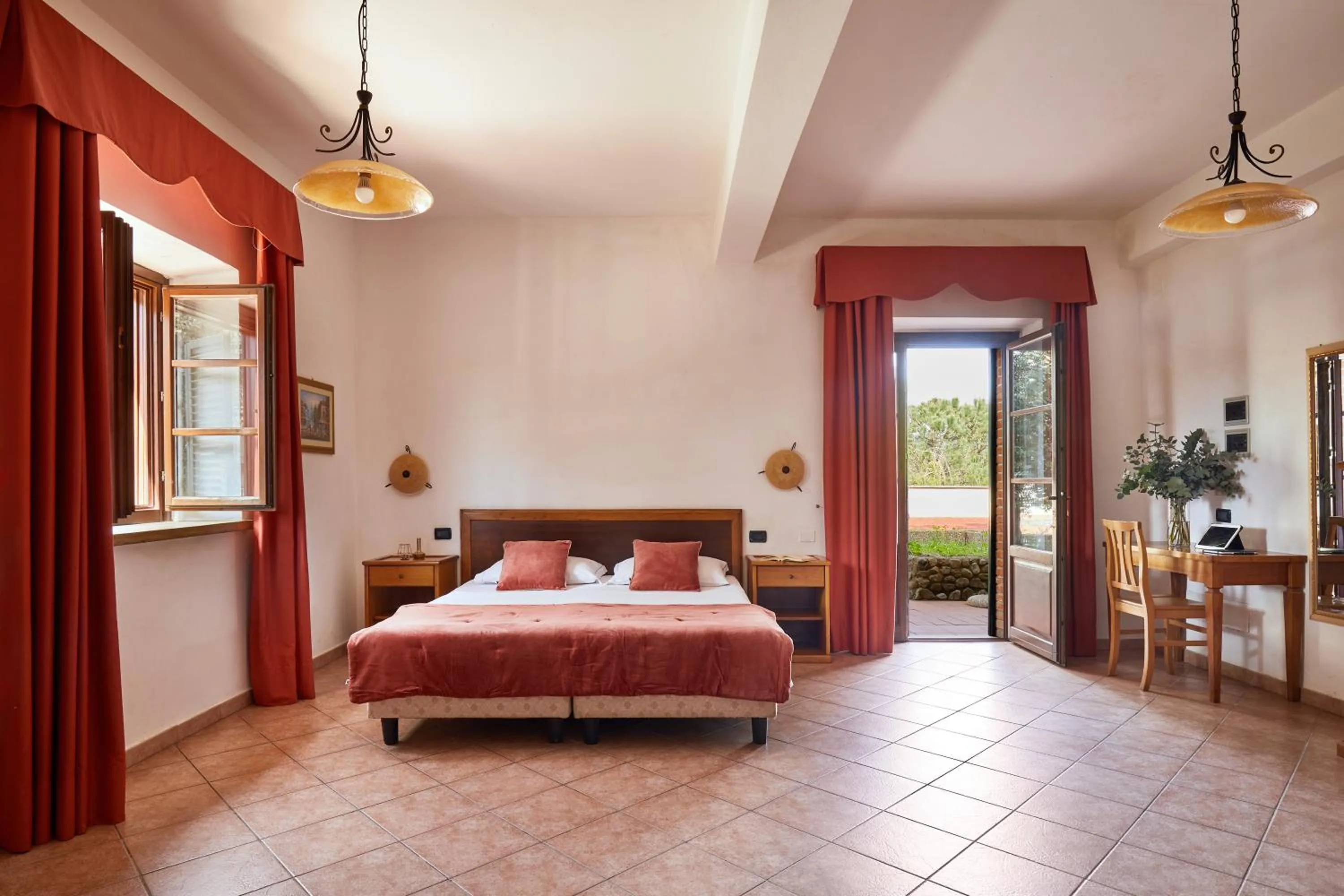 Bed in Hotel Fattoria Belvedere