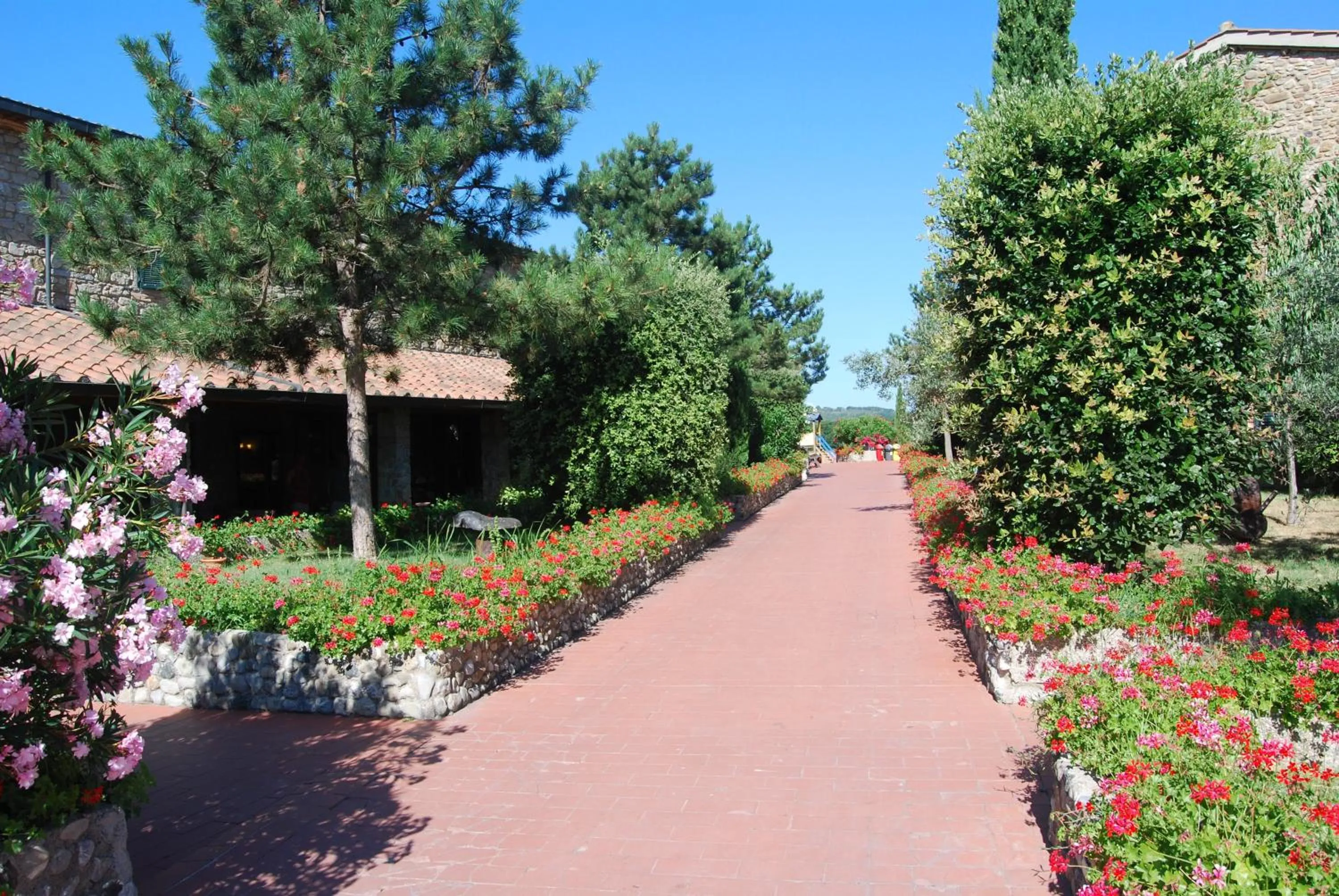Garden in Hotel Fattoria Belvedere