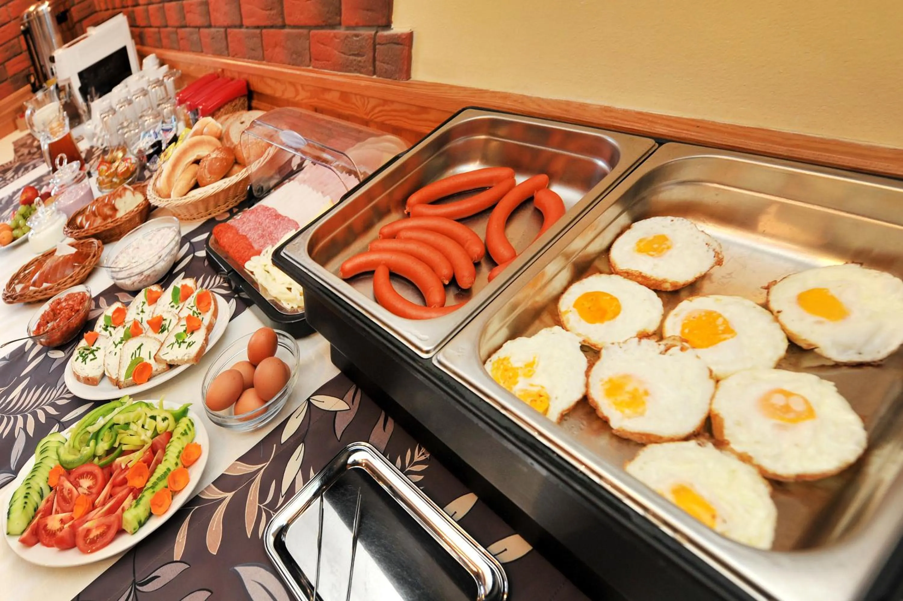 Buffet breakfast in APLEND Vila Beatrice