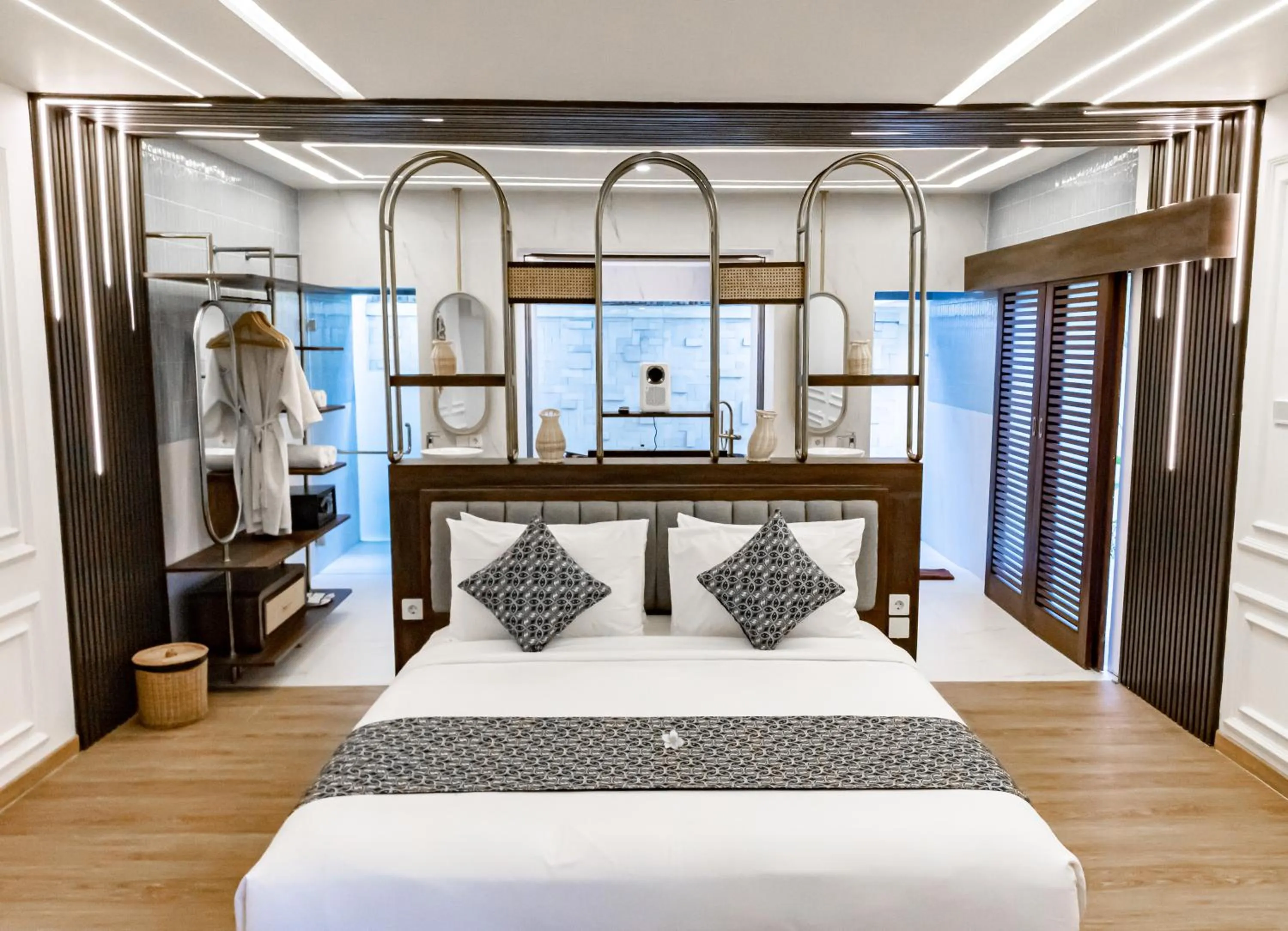 Bedroom, Bed in Lalasa Villas Canggu