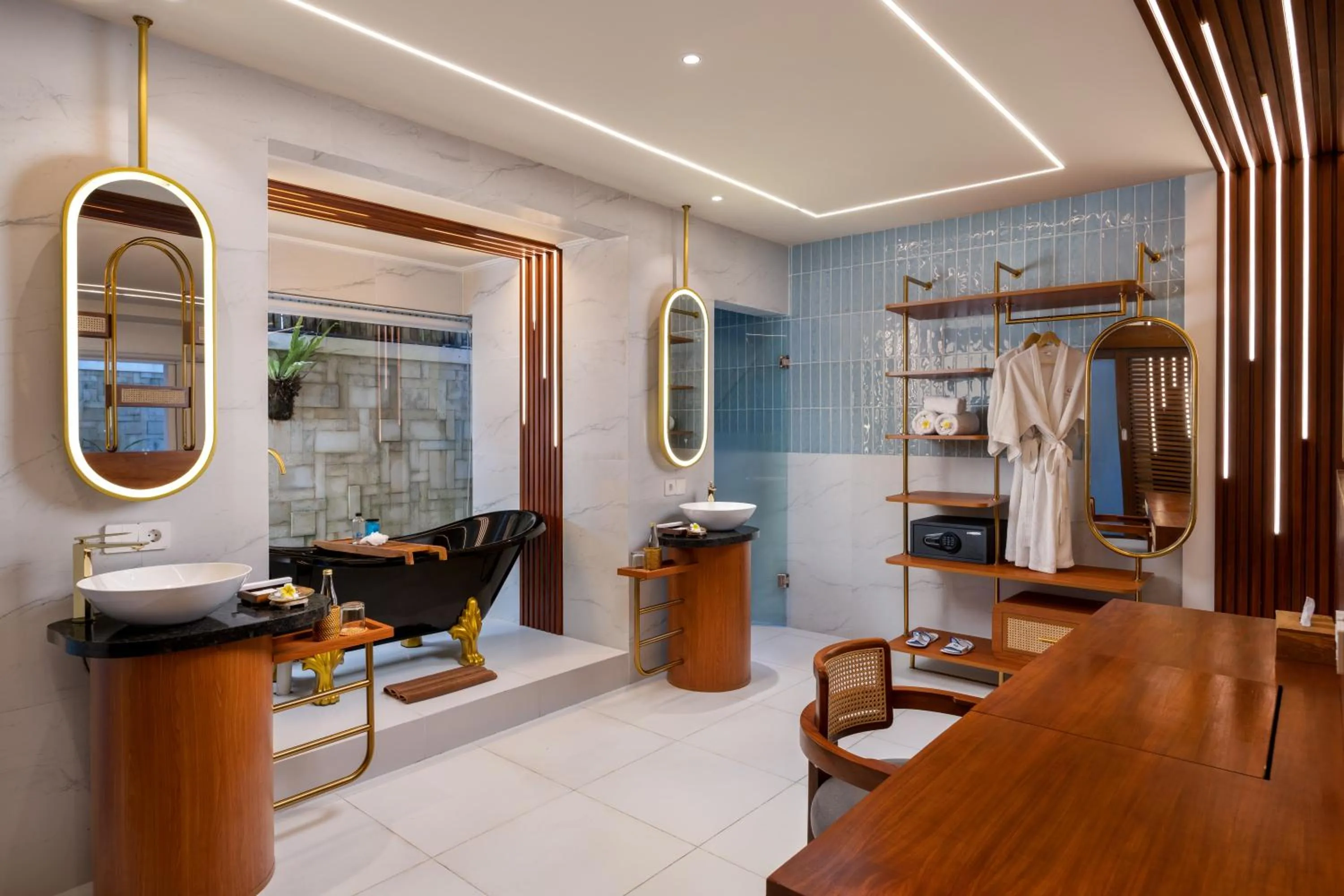 Bathroom in Lalasa Villas Canggu