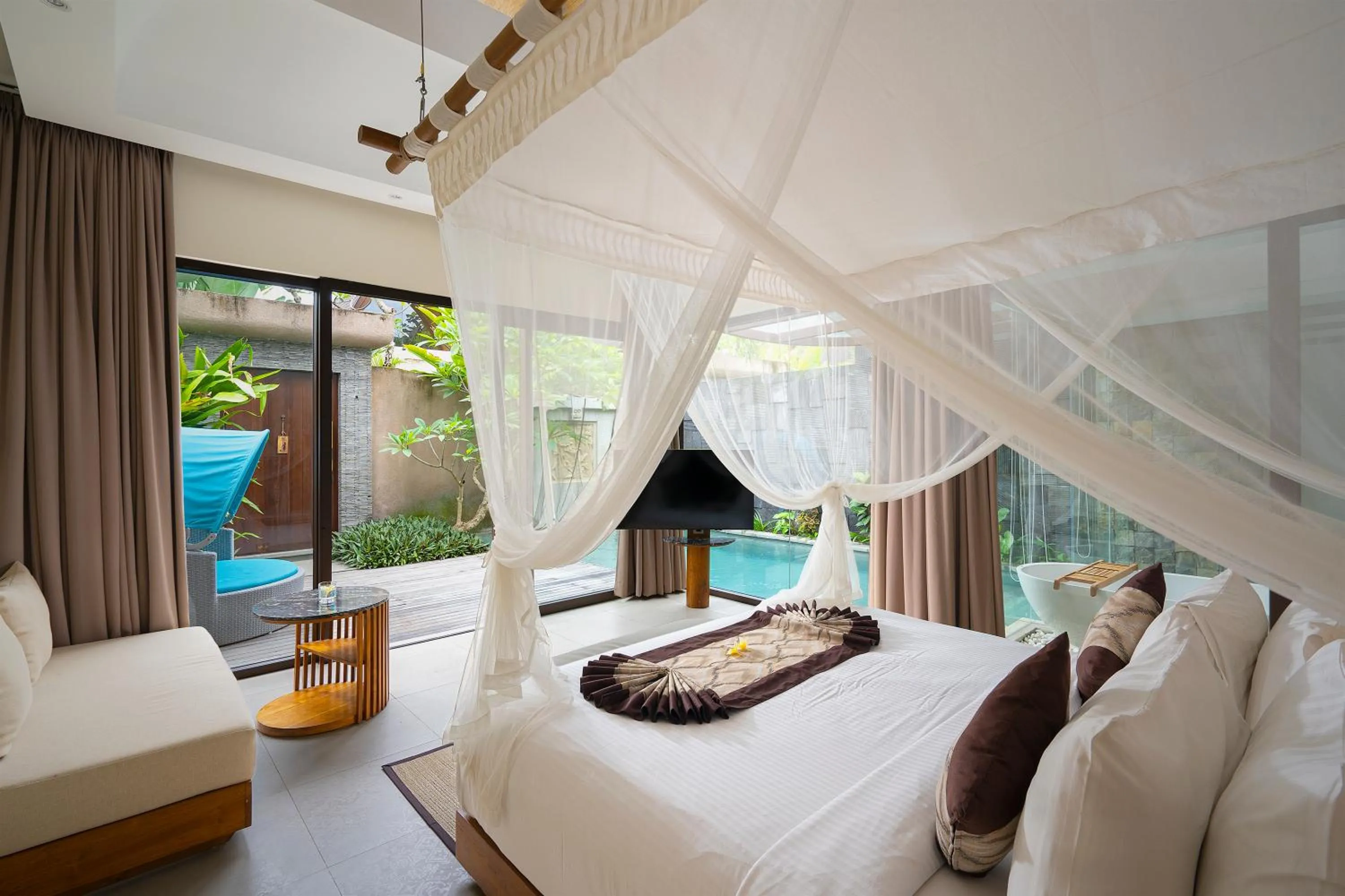 Bedroom, Bed in Lalasa Villas Canggu