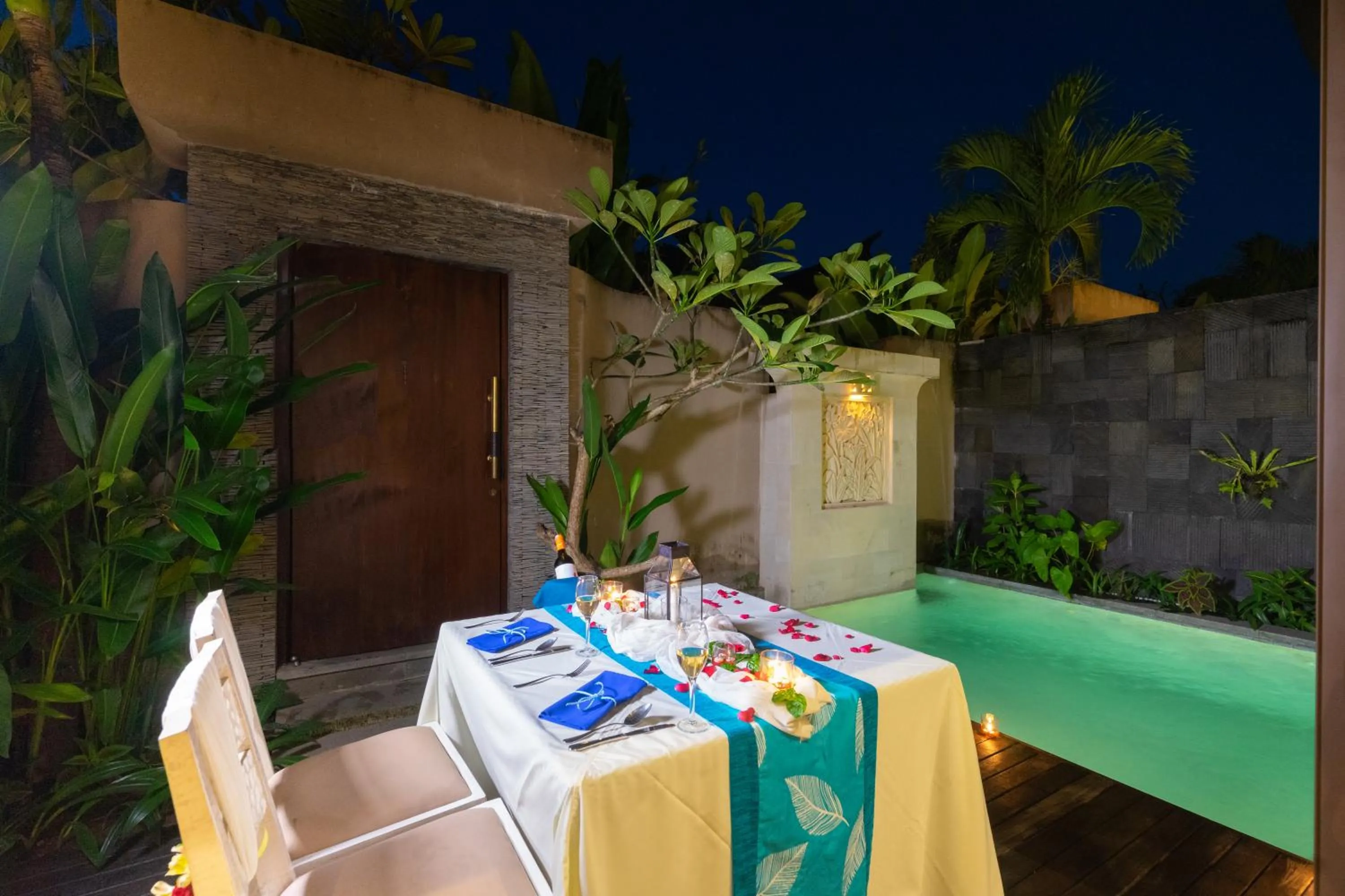 Dinner in Lalasa Villas Canggu