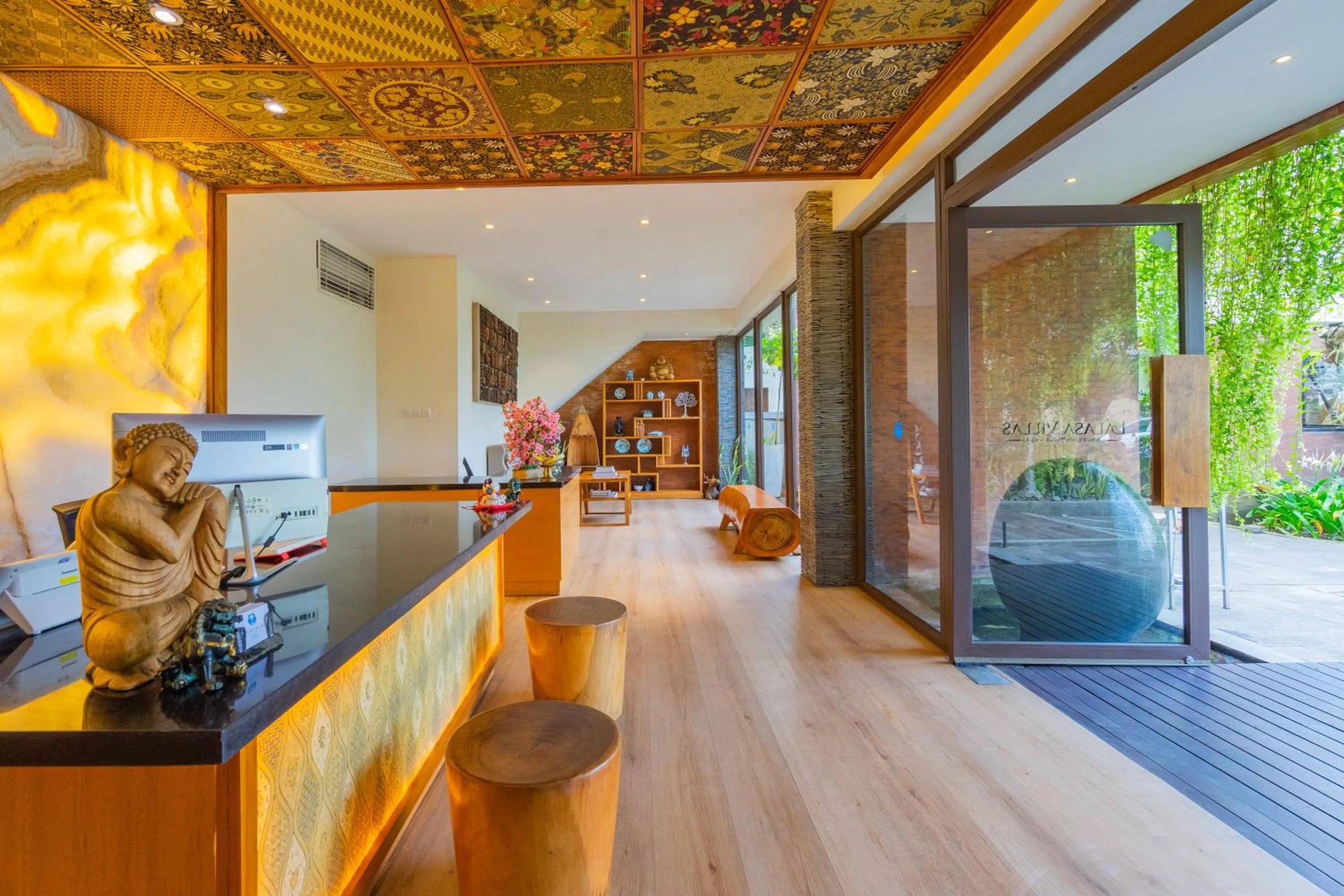 Lobby or reception in Lalasa Villas Canggu