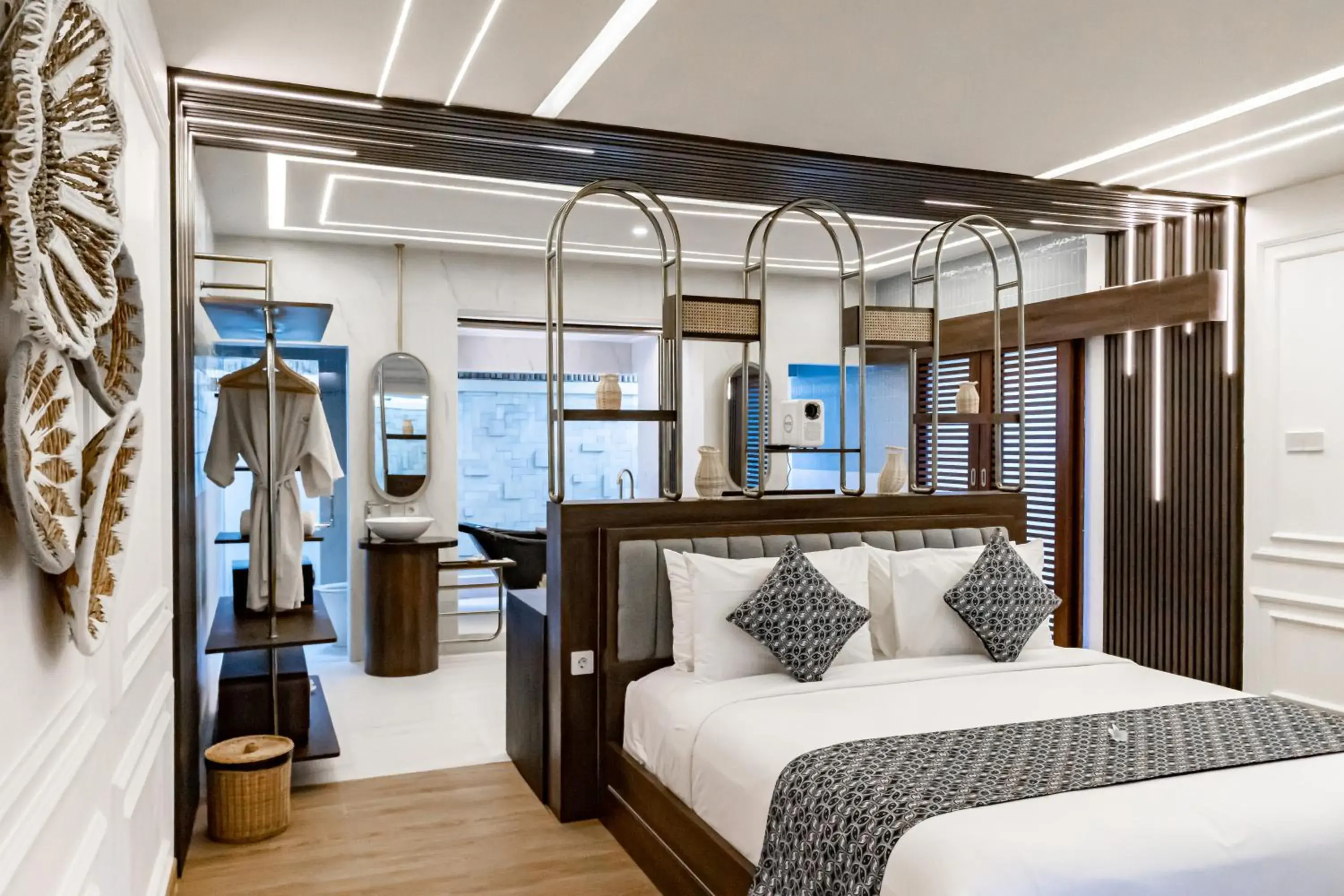 Bedroom, Bed in Lalasa Villas Canggu Bedroom, Bed in Lalasa Villas Canggu