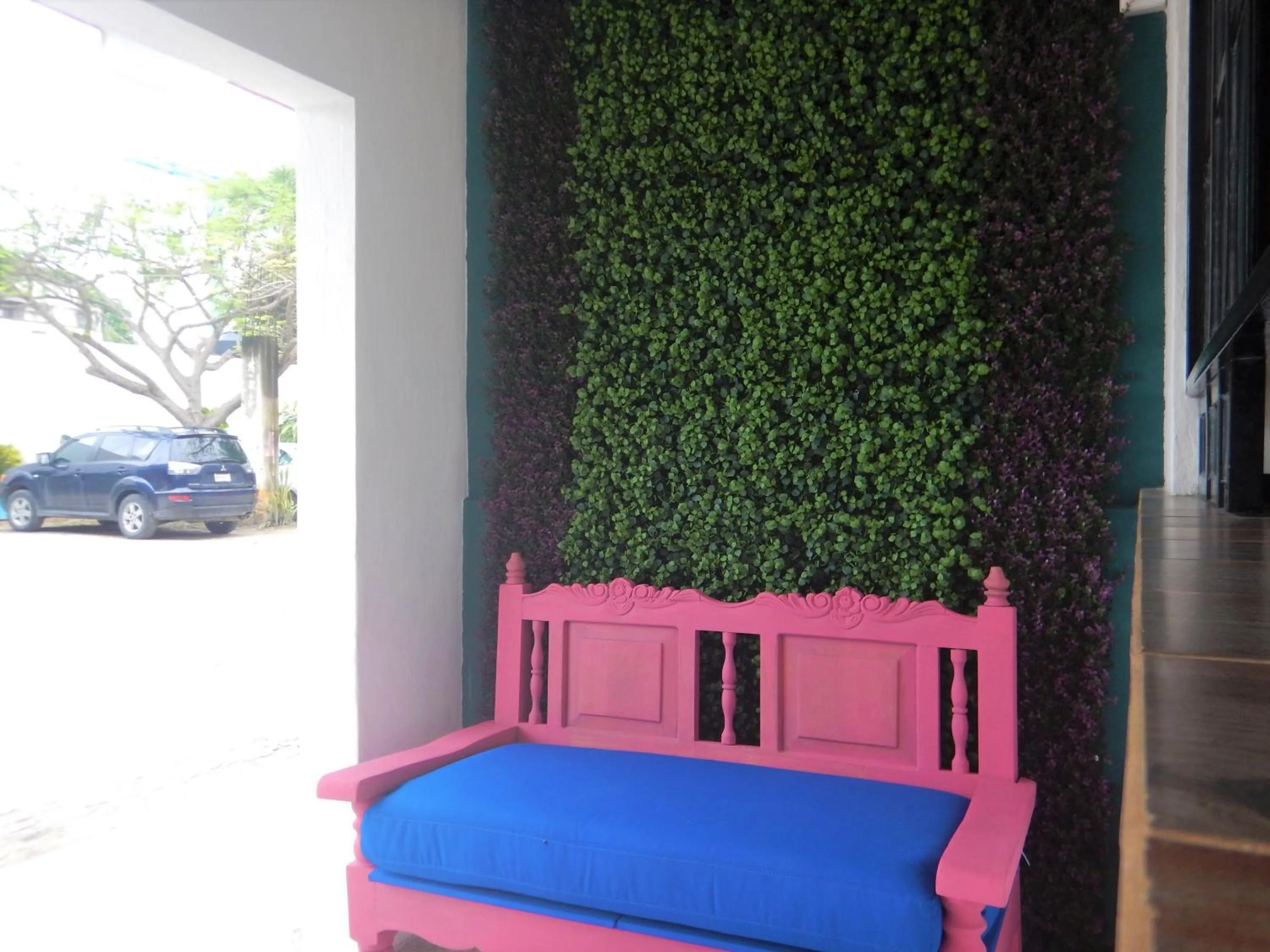 Property building in Blue Coconut Cancun Hotel