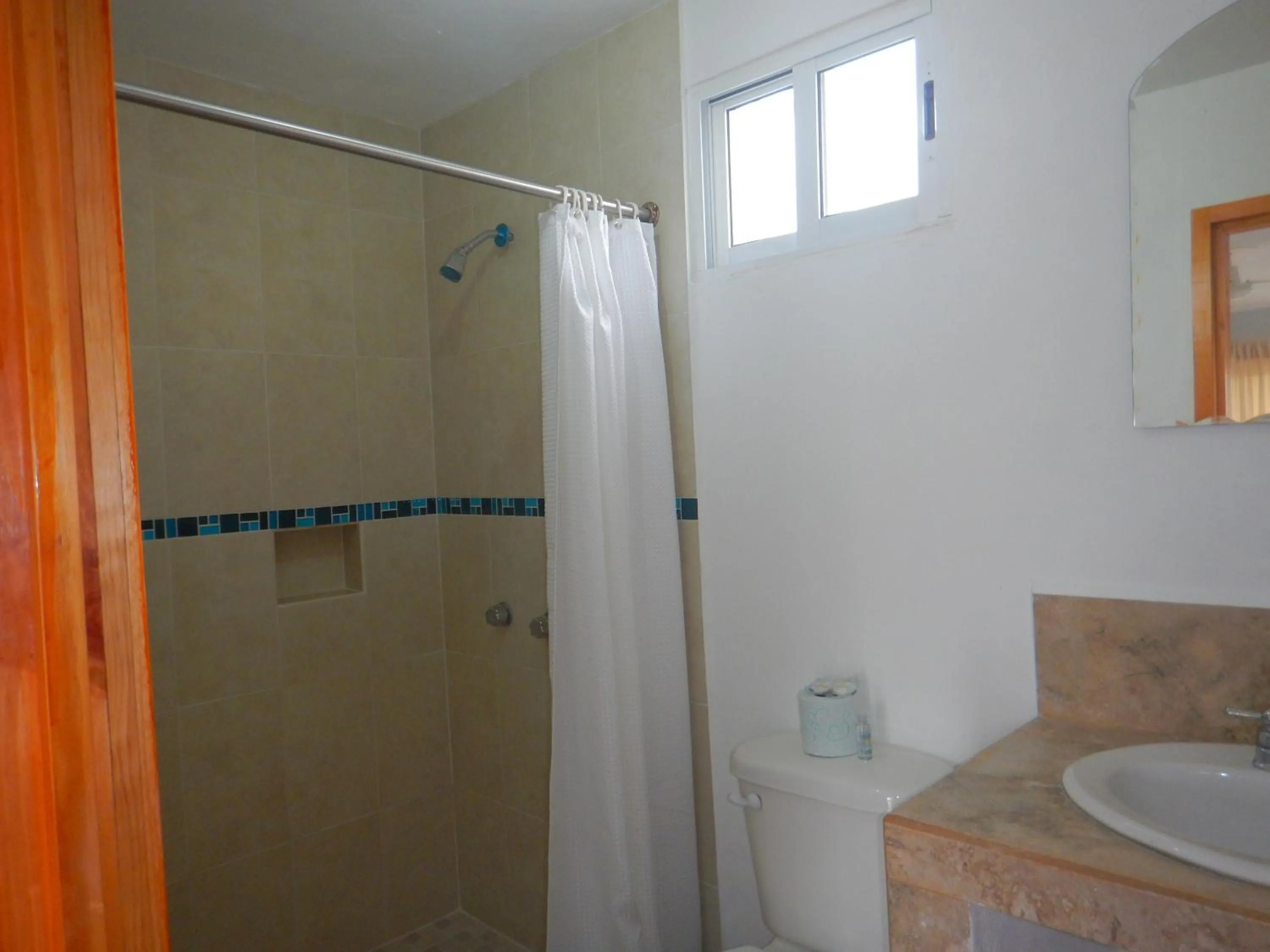 Bathroom in Blue Coconut Cancun Hotel