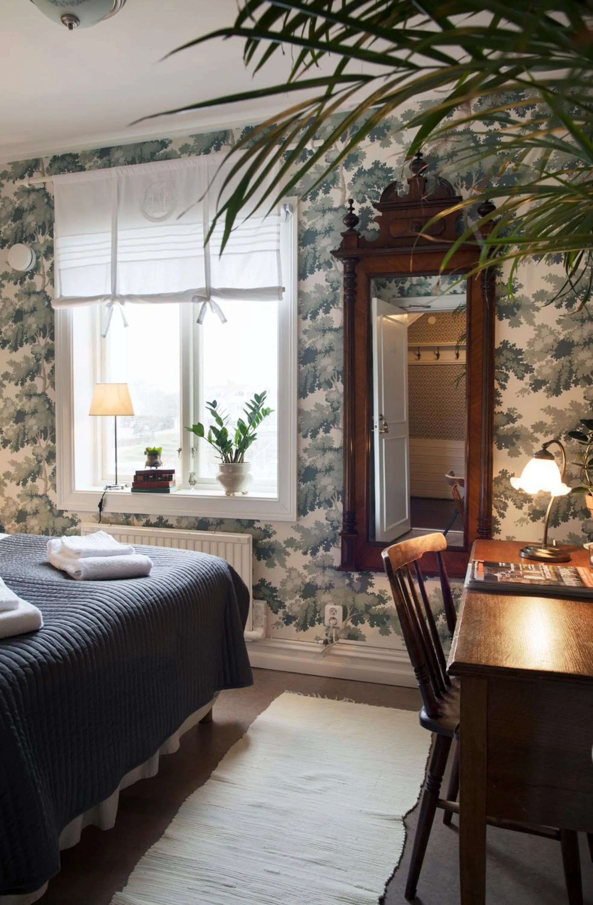 Bedroom, Bed in Strandvillan Hotell och Bed & Breakfast