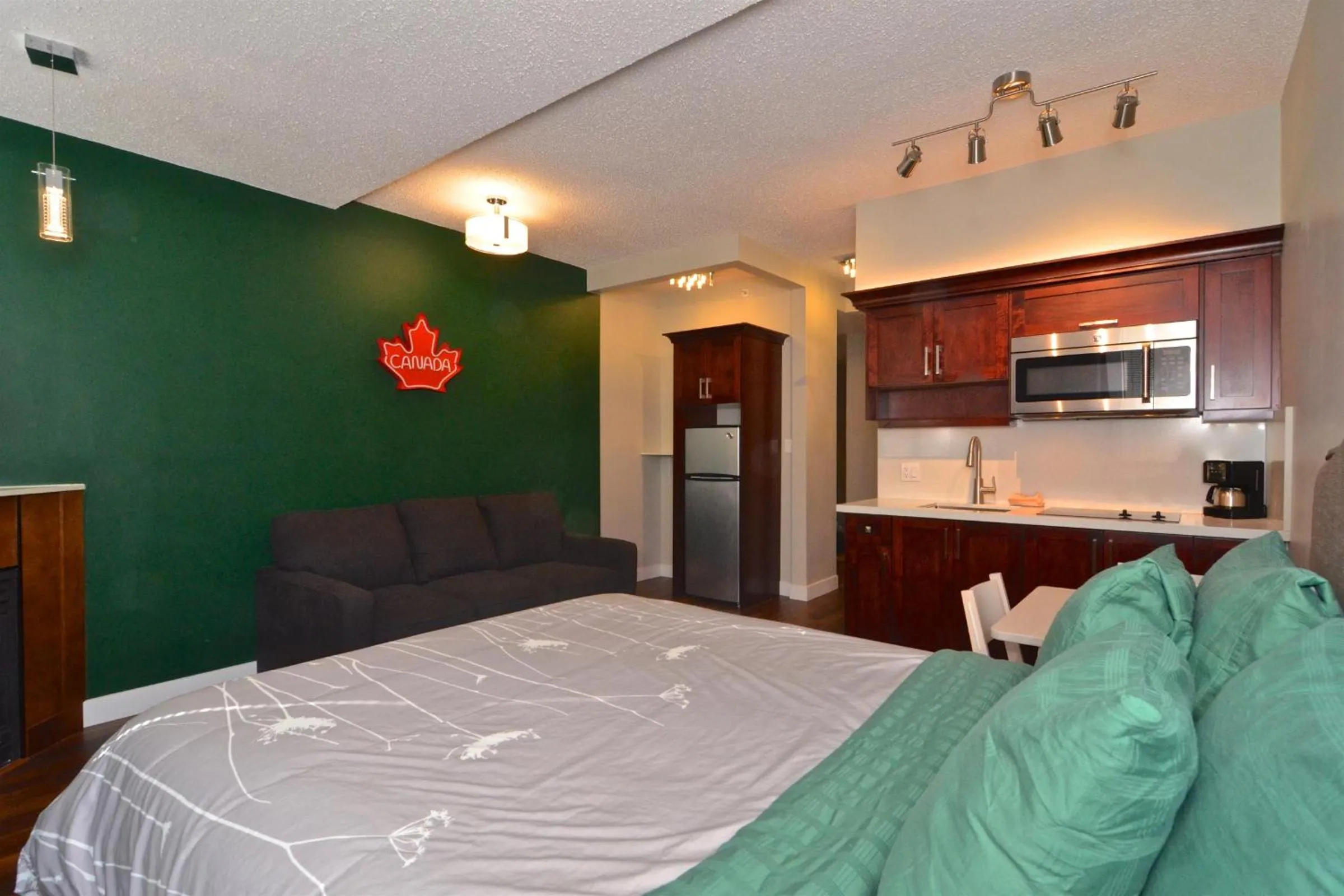 Bed in Alpenglow Lodge by Bill