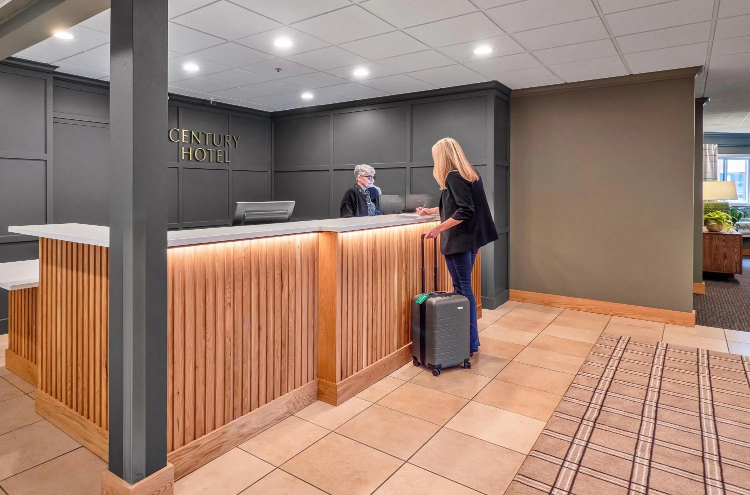 Lobby or reception in Century Hotel
