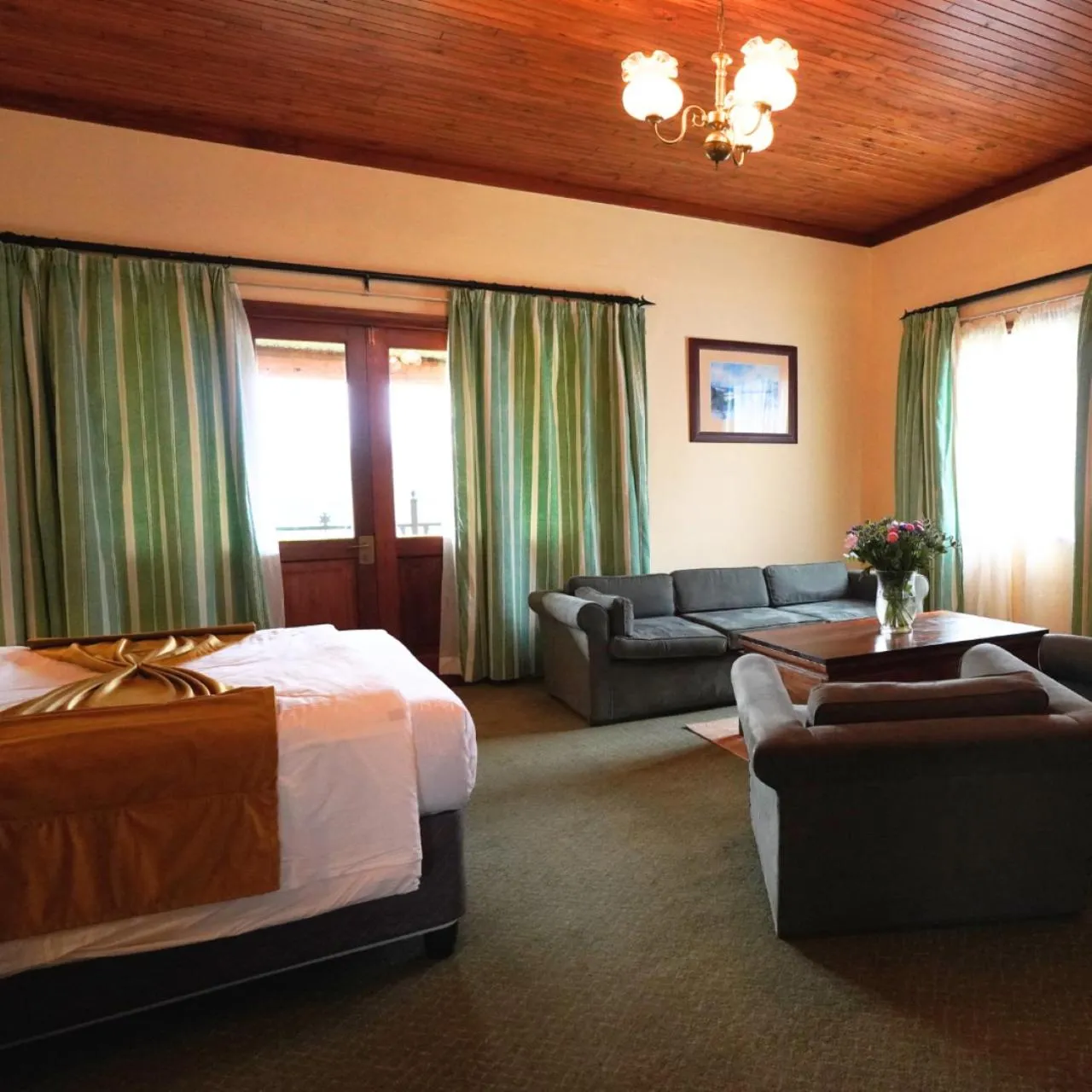 Bed in Magoebaskloof Hotel