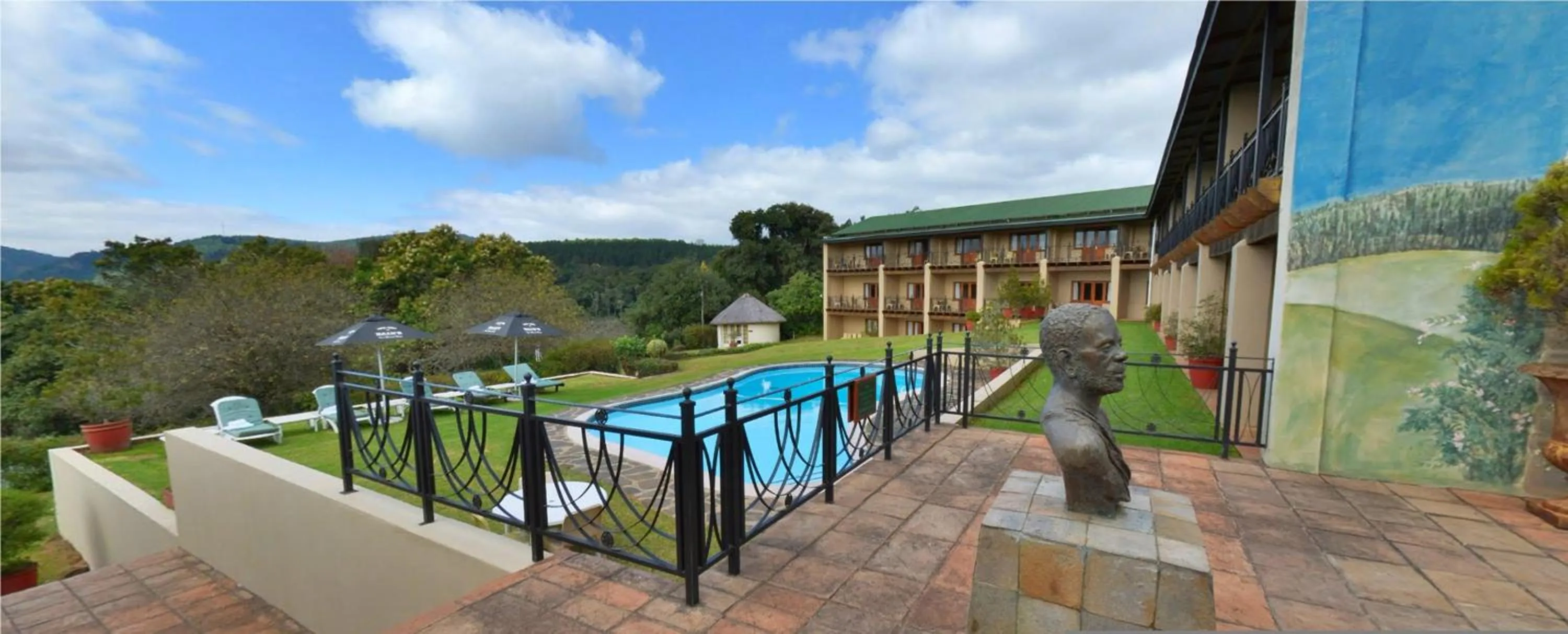 Swimming pool in Magoebaskloof Hotel