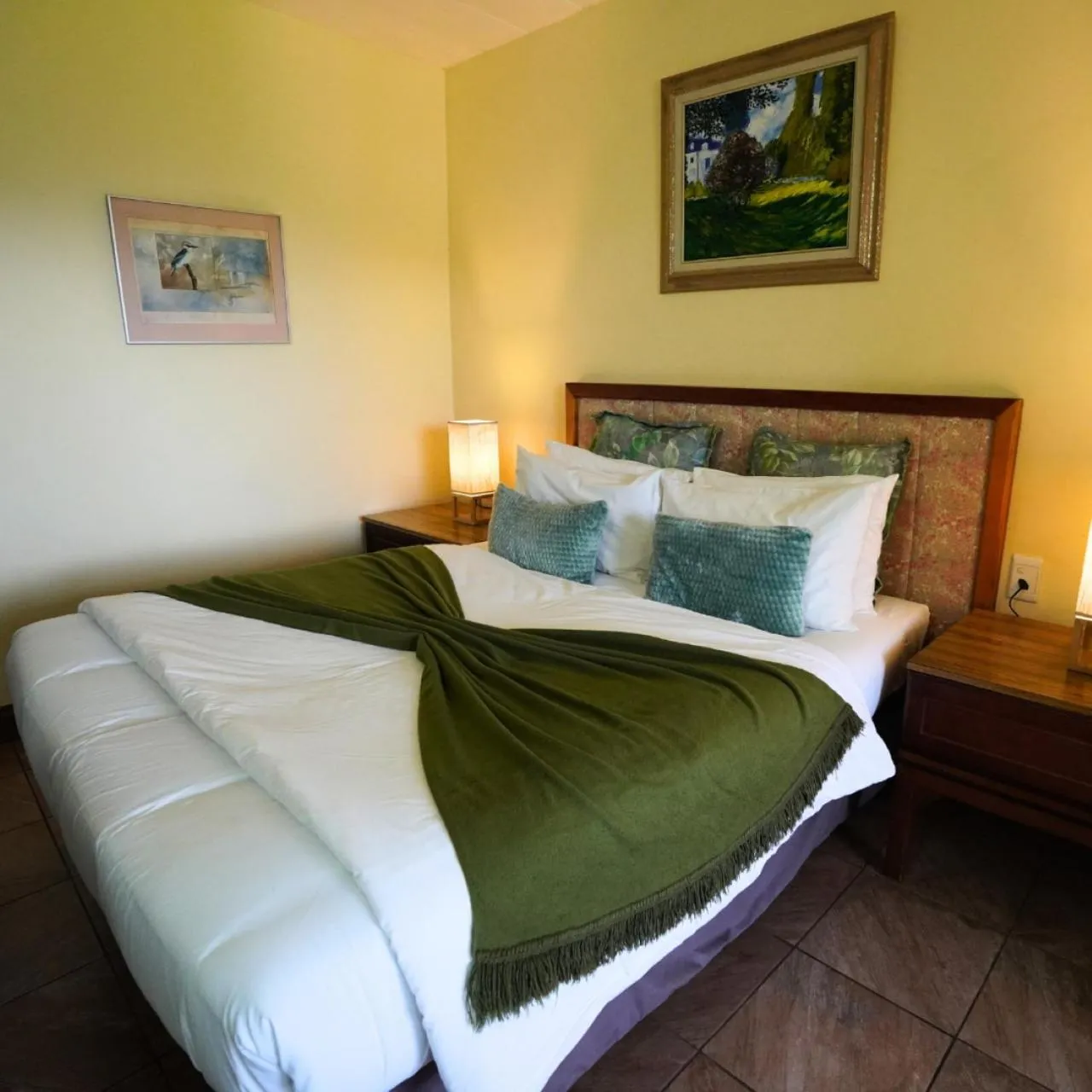Bed in Magoebaskloof Hotel