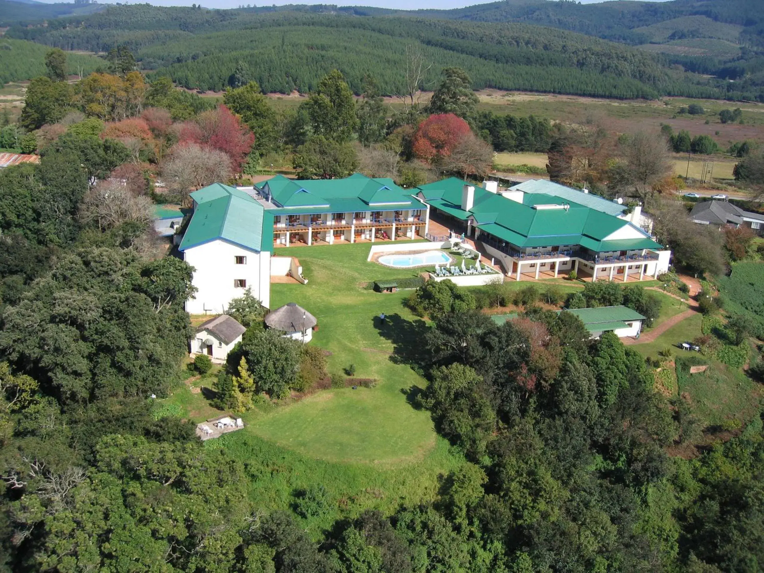 Bird's eye view in Magoebaskloof Hotel Bird's eye view in Magoebaskloof Hotel
