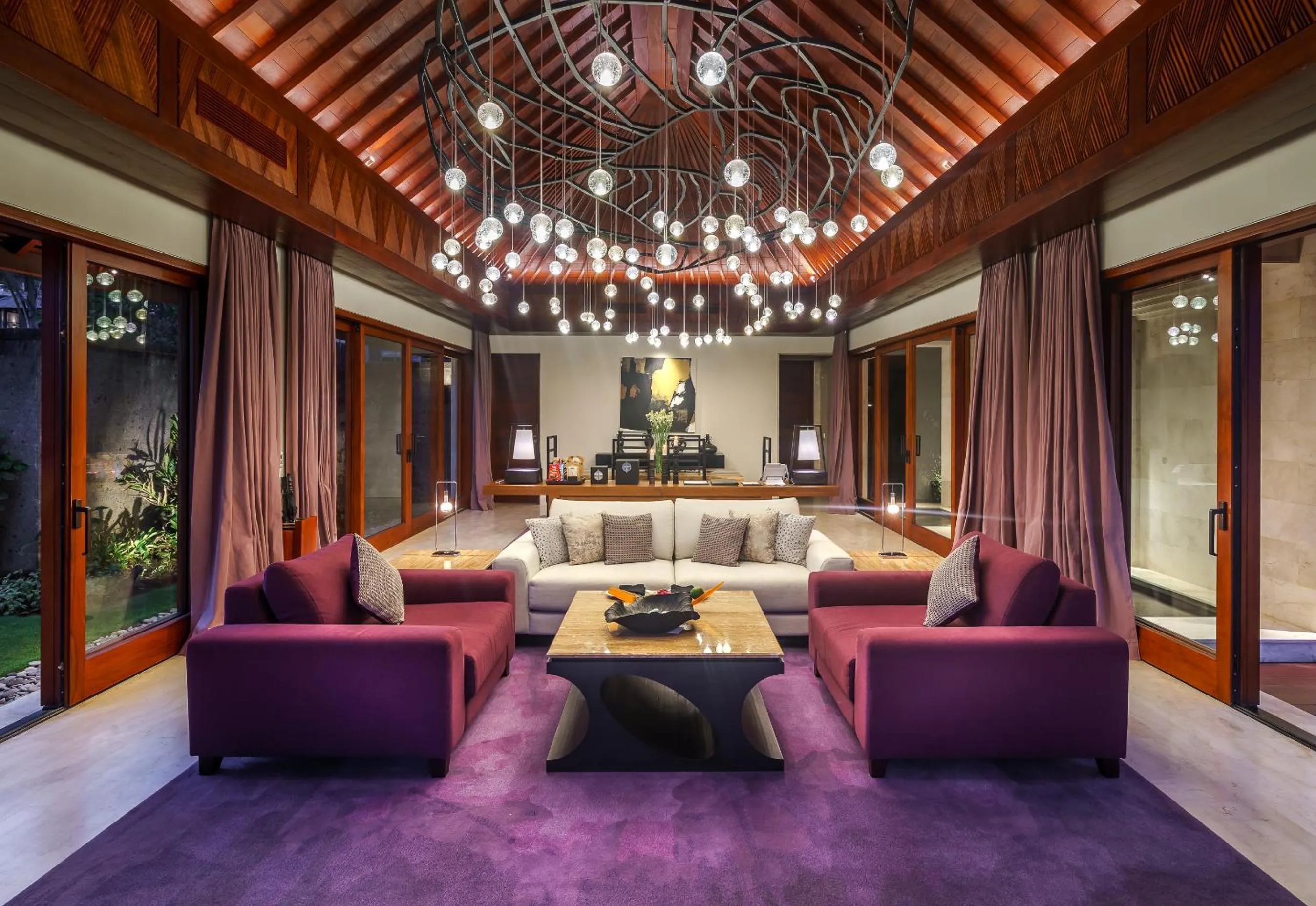 Living room in The Edge Bali