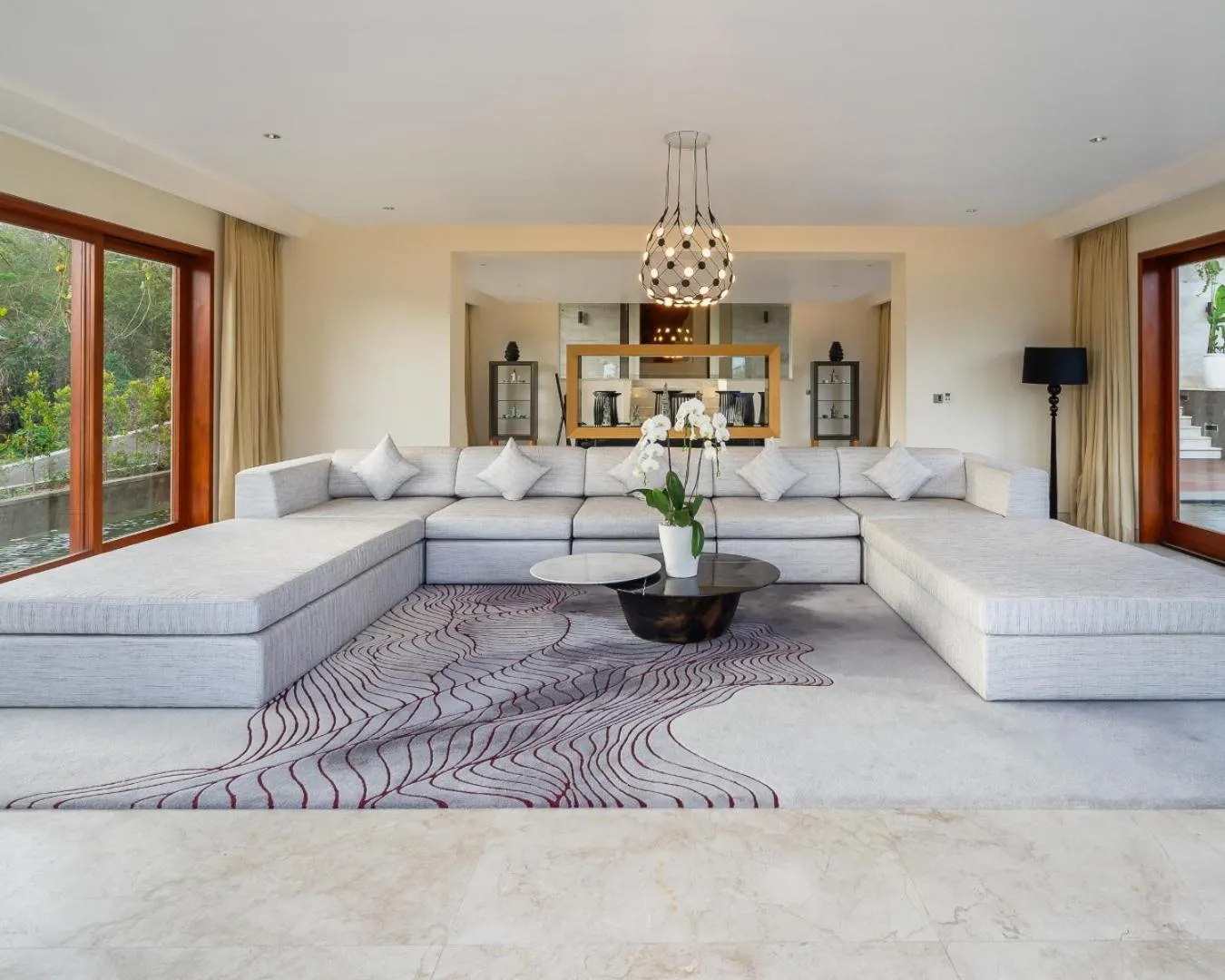 Seating area in The Edge Bali