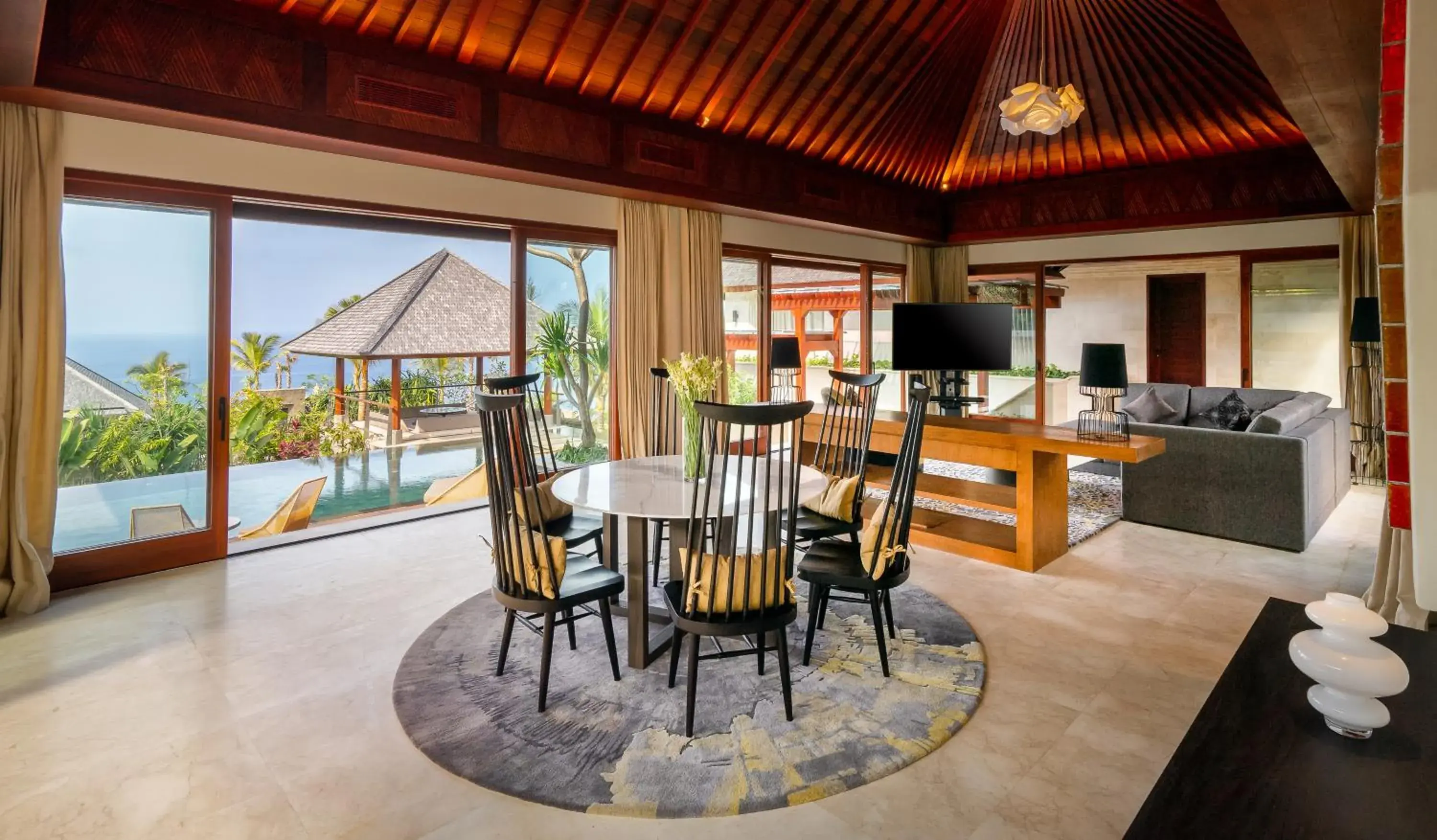 Living room in The Edge Bali Living room in The Edge Bali