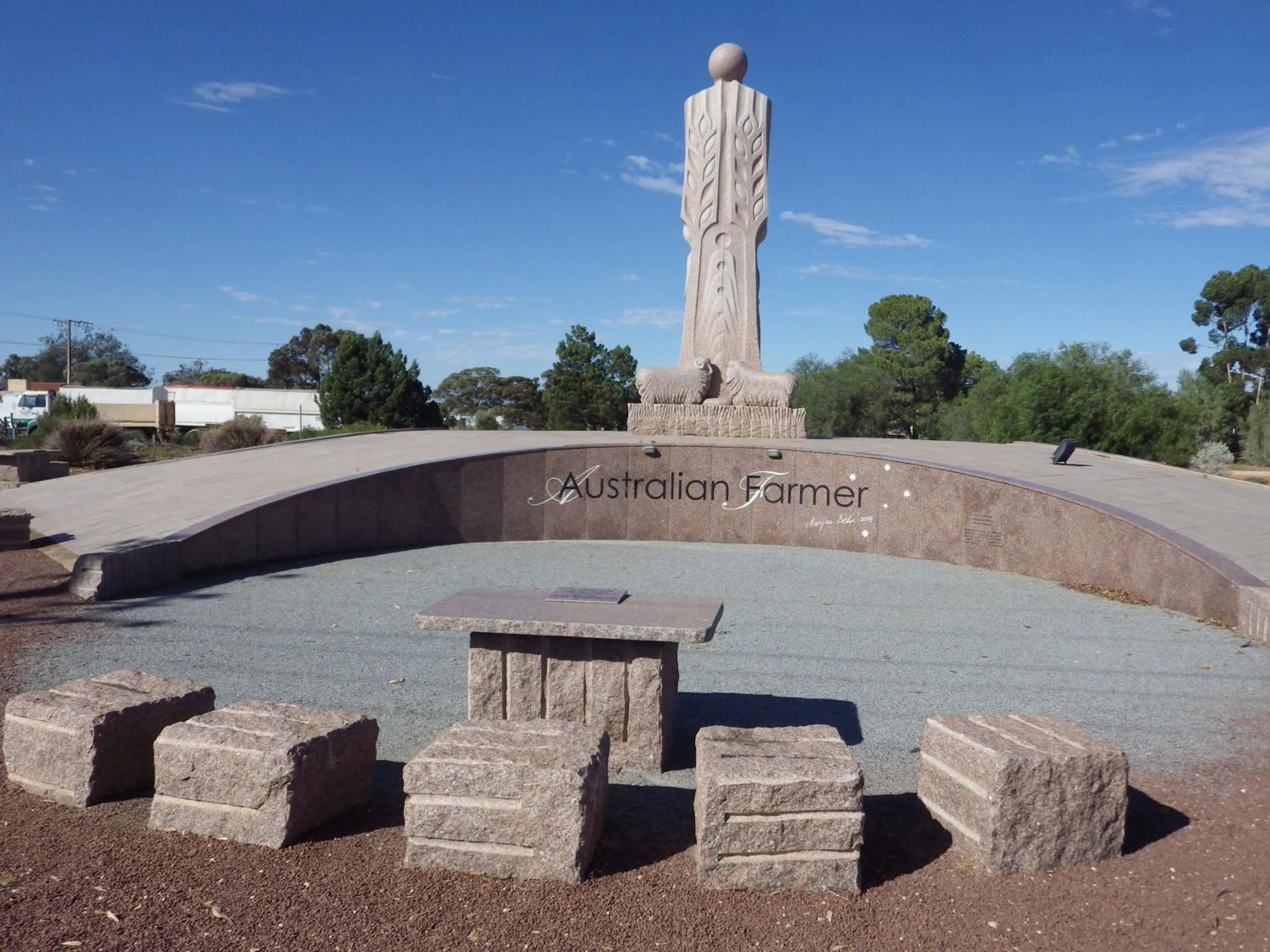 Nearby landmark in Wudinna Gawler Ranges Motel and Caravan Park