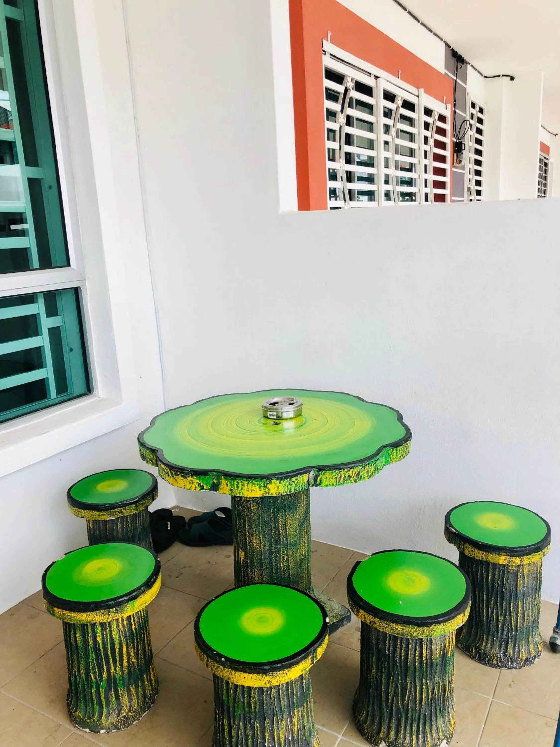 Balcony/Terrace in Homestay Cahaya 1 Seri Iskandar