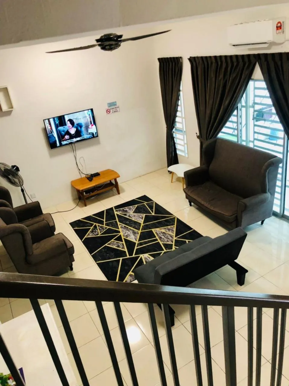 Living room in Homestay Cahaya 1 Seri Iskandar