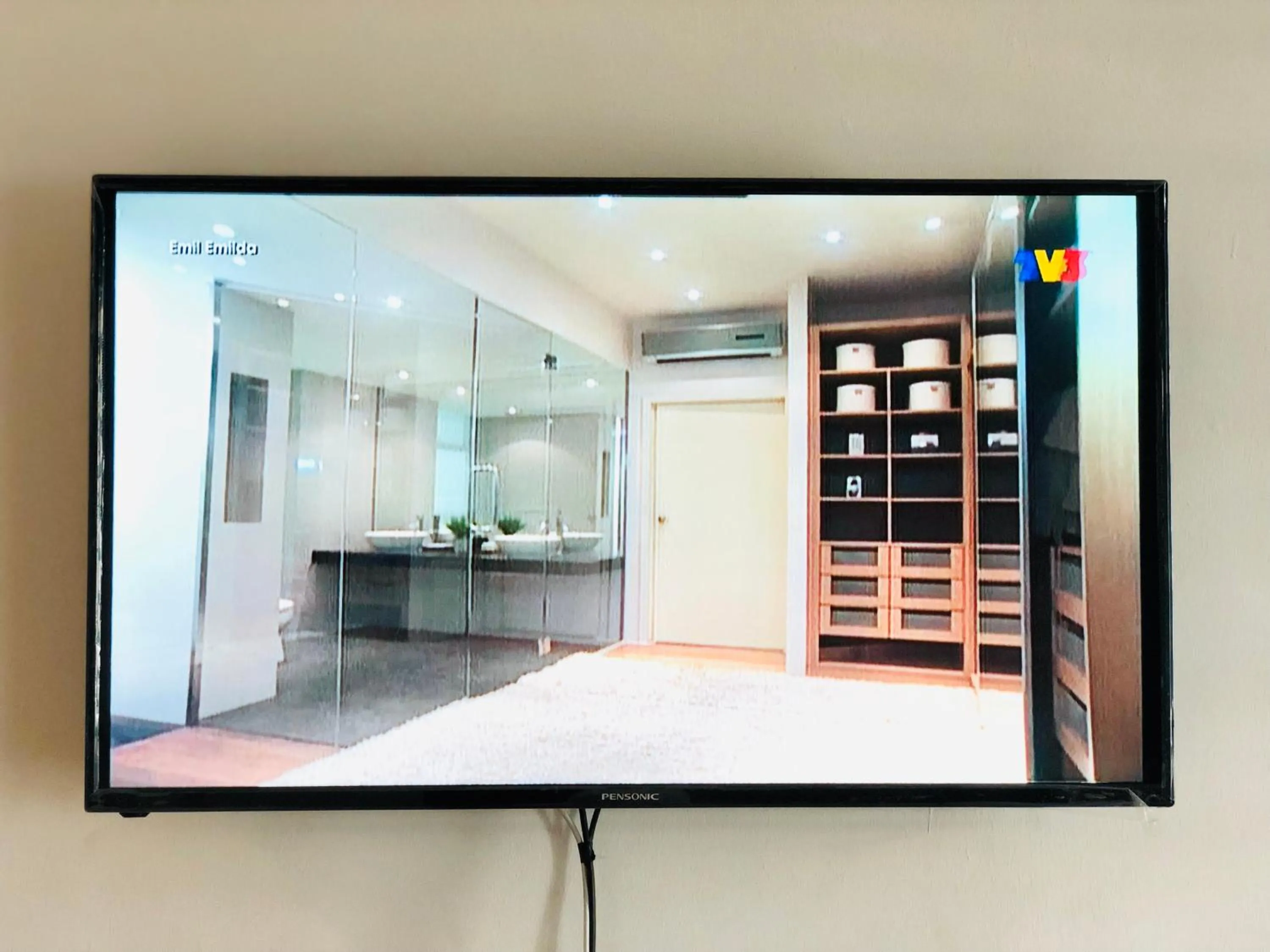 Communal lounge/ TV room in Homestay Cahaya 1 Seri Iskandar