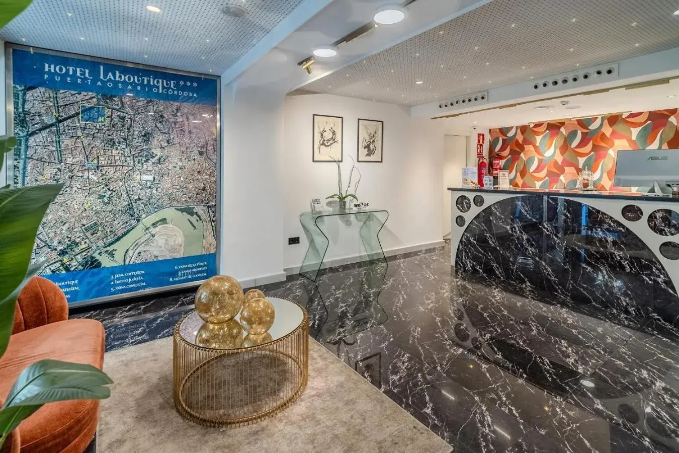 Lobby or reception in La Boutique Puerta Osario Lobby or reception in La Boutique Puerta Osario