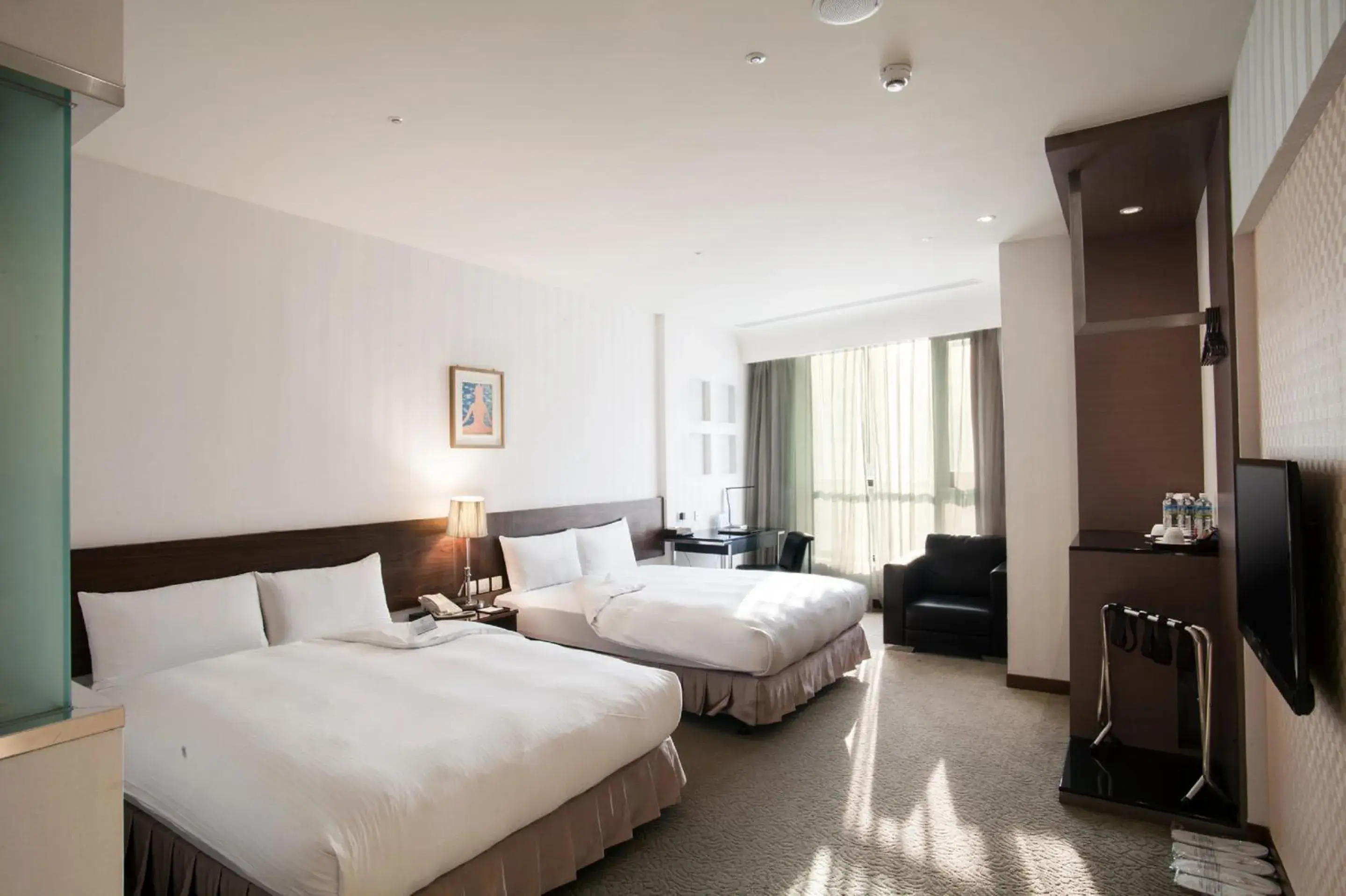 Bed in Taisugar Hotel Taipei Bed in Taisugar Hotel Taipei