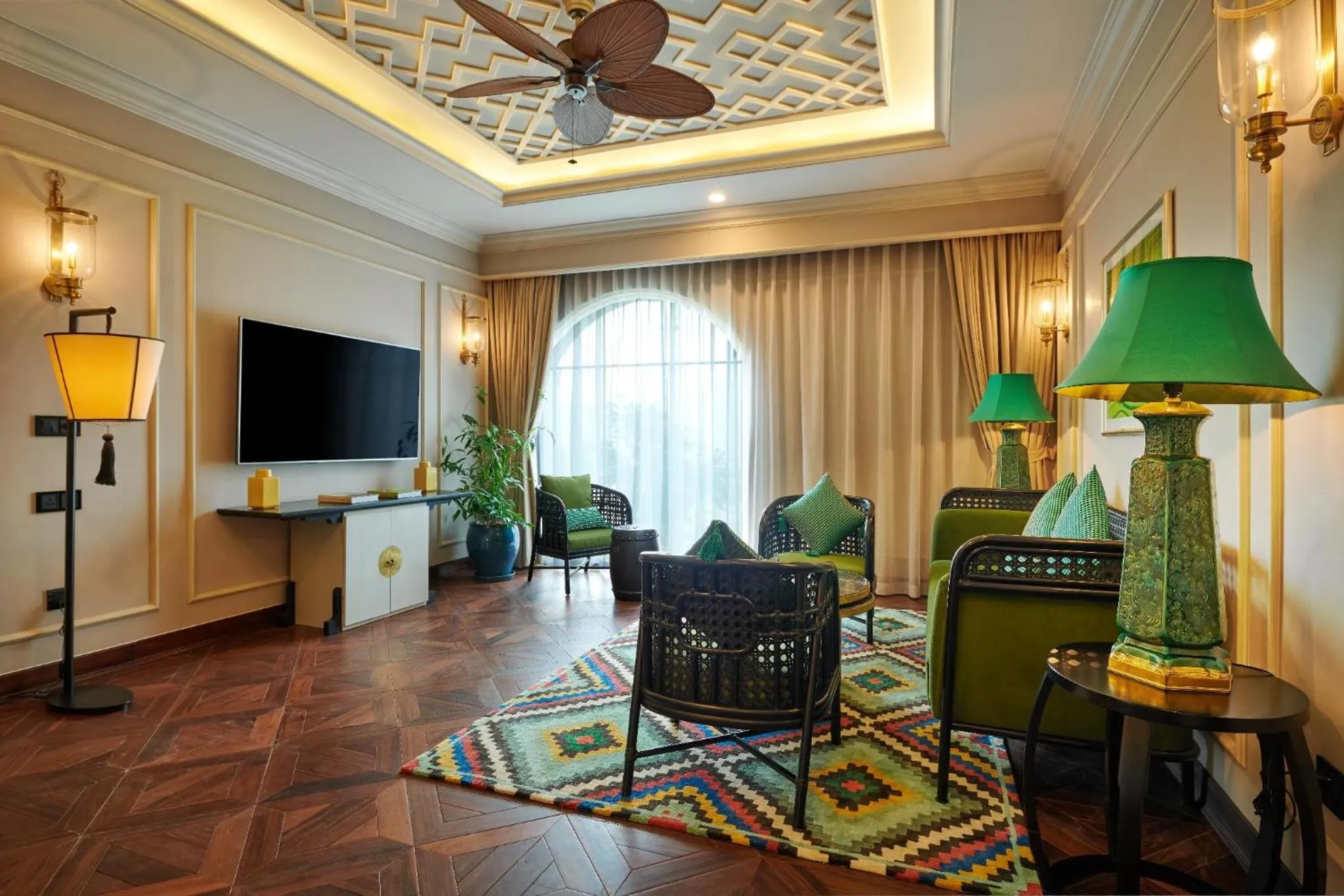 Living room in Silk Path Grand Sapa Resort & Spa