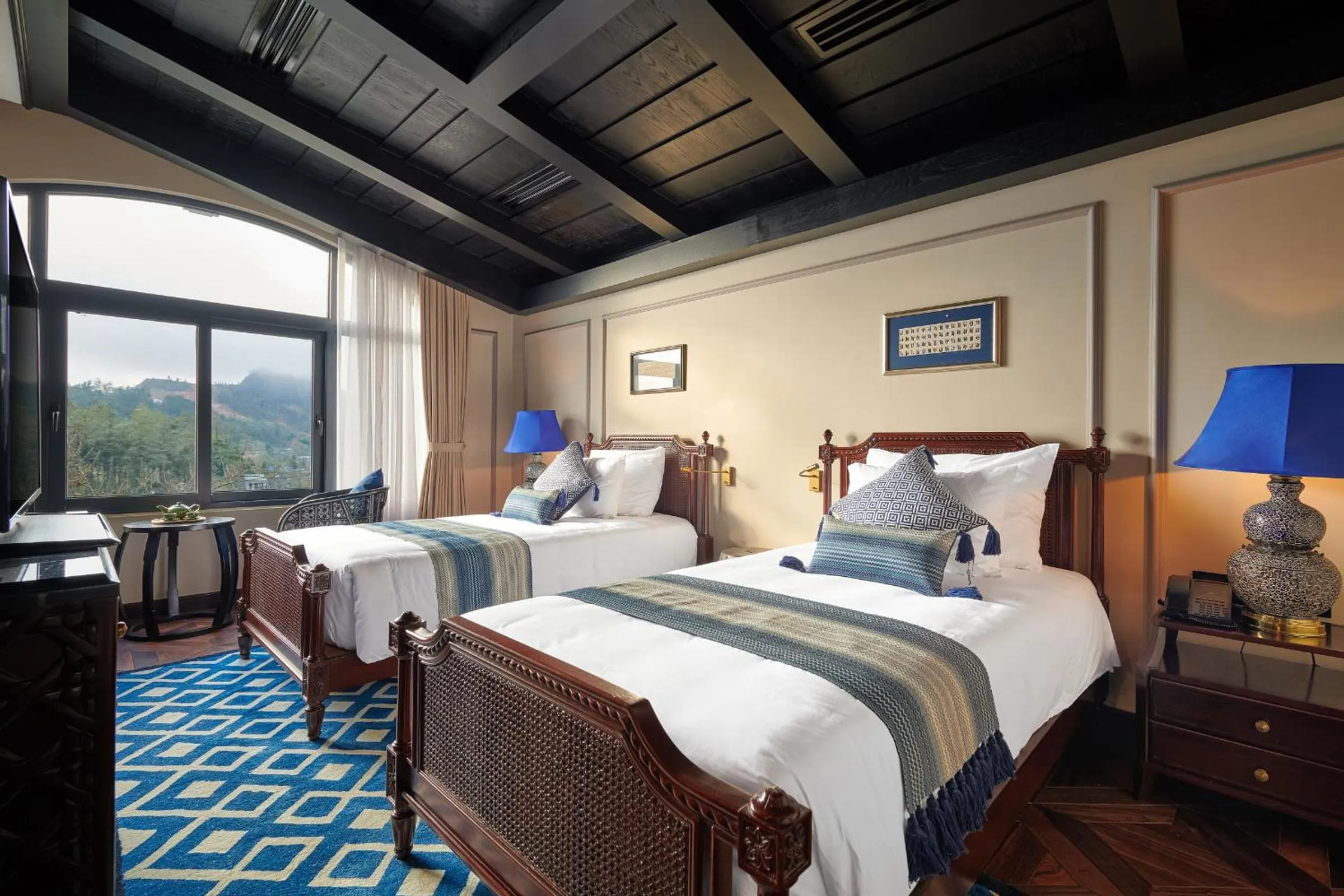 Photo of the whole room, Bed in Silk Path Grand Sapa Resort & Spa