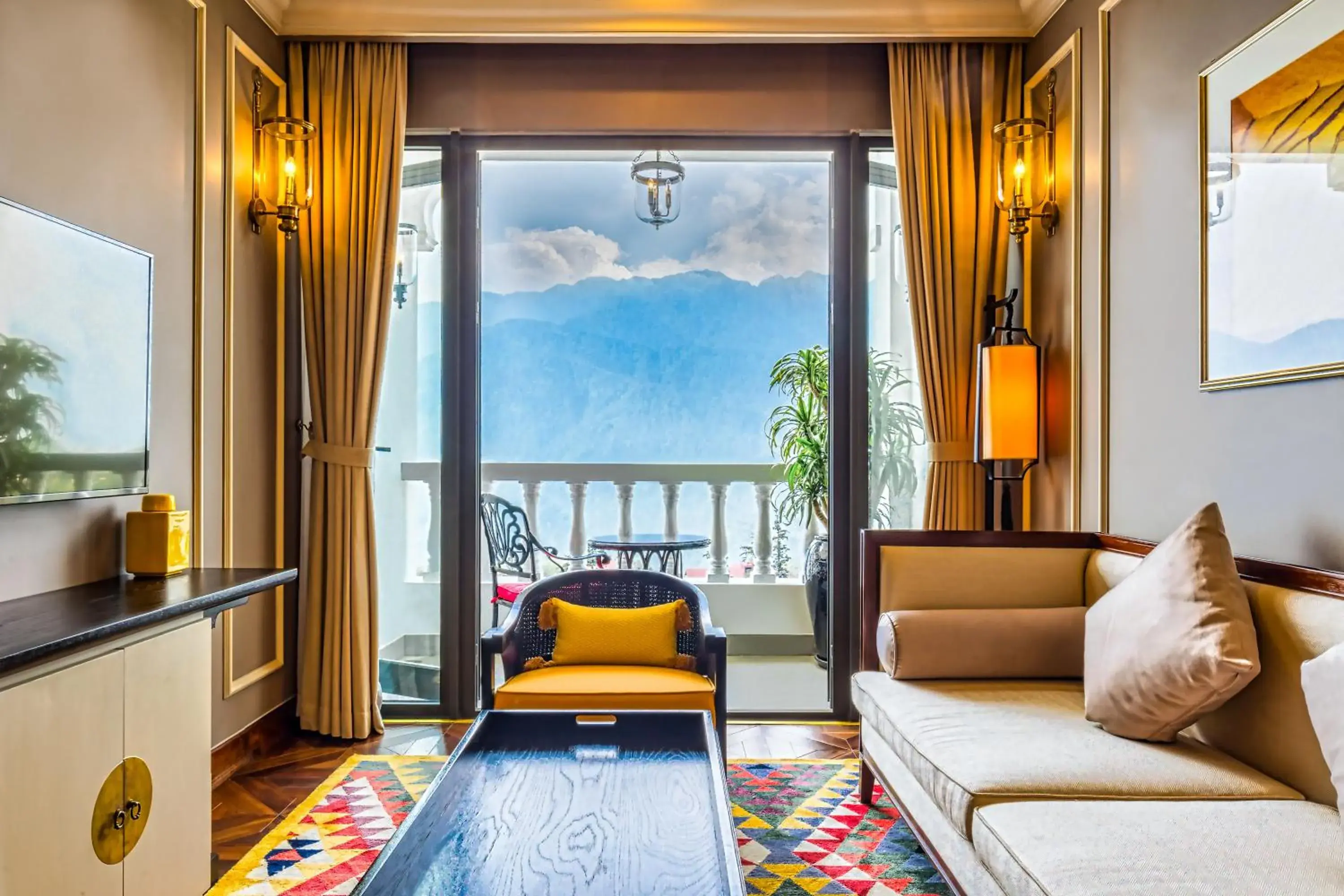 Mountain view in Silk Path Grand Sapa Resort & Spa Mountain view in Silk Path Grand Sapa Resort & Spa