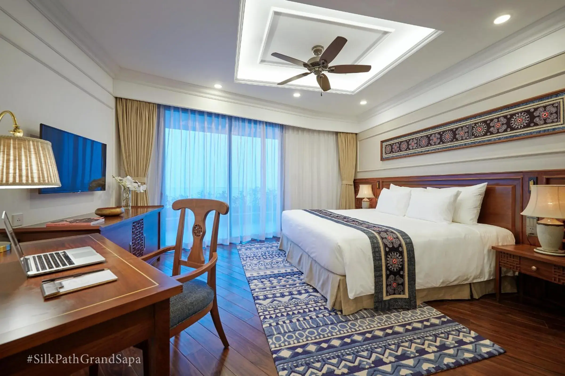 Photo of the whole room, Bed in Silk Path Grand Sapa Resort & Spa Photo of the whole room, Bed in Silk Path Grand Sapa Resort & Spa