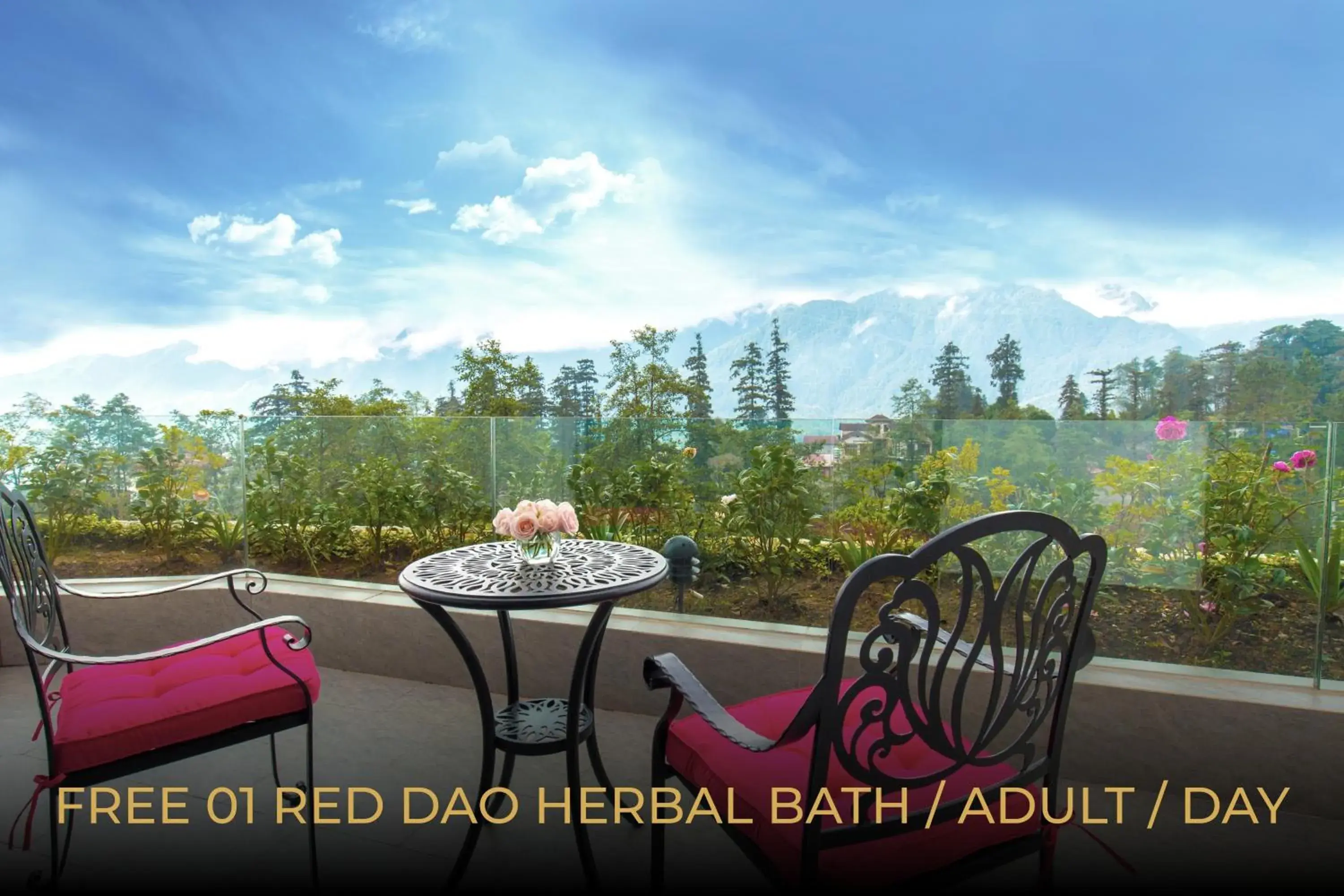 Mountain view in Silk Path Grand Sapa Resort & Spa Mountain view in Silk Path Grand Sapa Resort & Spa