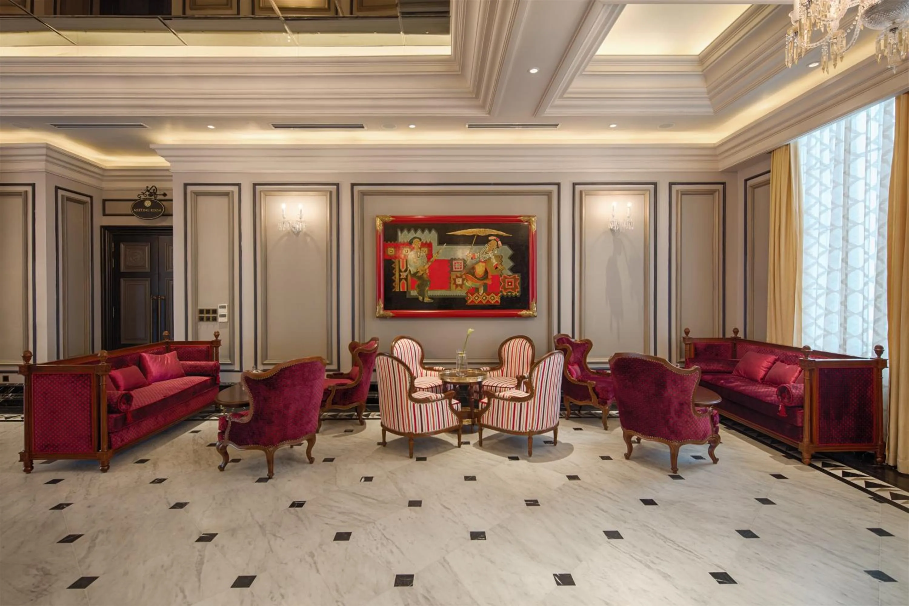 Seating area in Silk Path Grand Sapa Resort & Spa