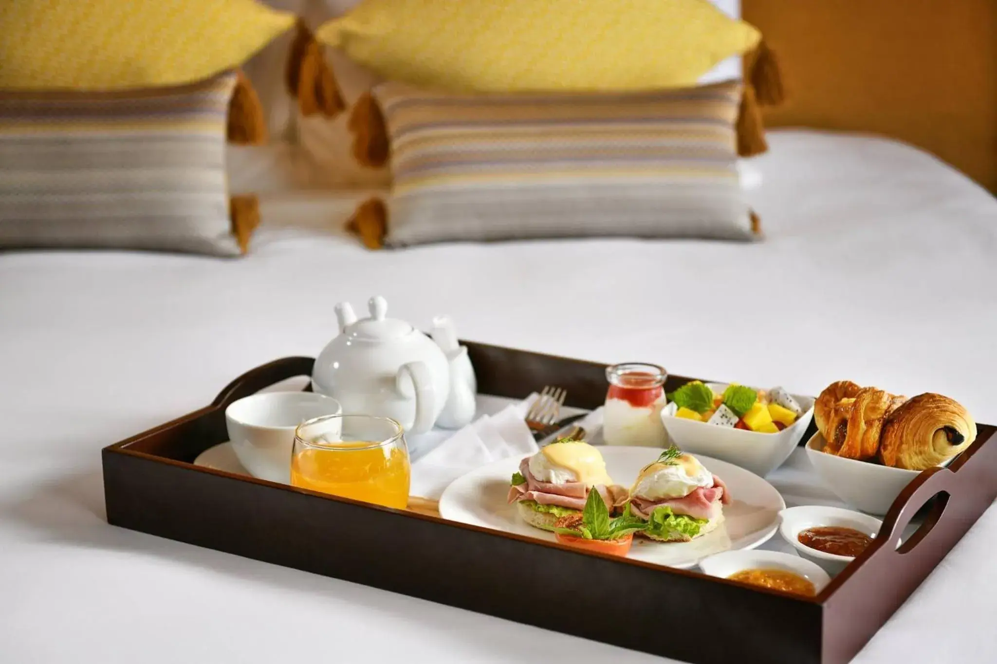 Food, Bed in Silk Path Grand Sapa Resort & Spa Food, Bed in Silk Path Grand Sapa Resort & Spa