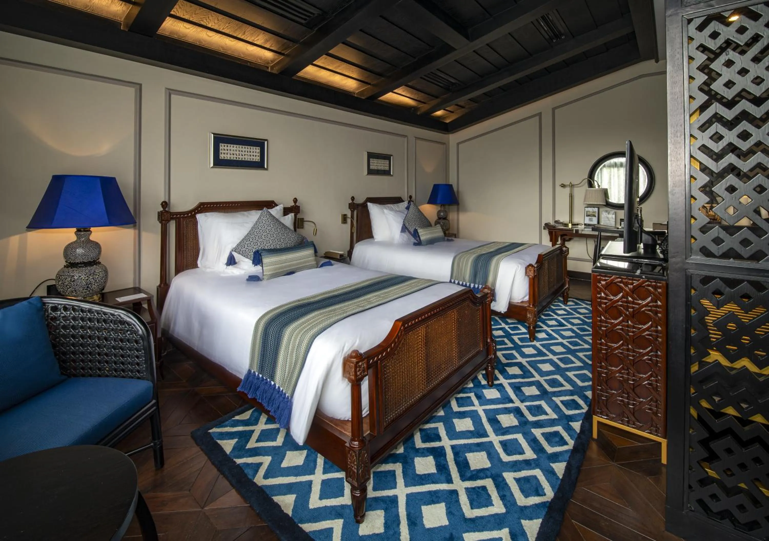 Bedroom, Bed in Silk Path Grand Sapa Resort & Spa