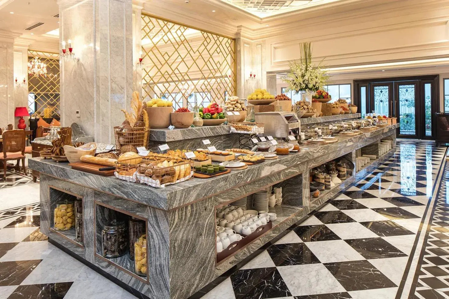 Breakfast in Silk Path Grand Sapa Resort & Spa Breakfast in Silk Path Grand Sapa Resort & Spa